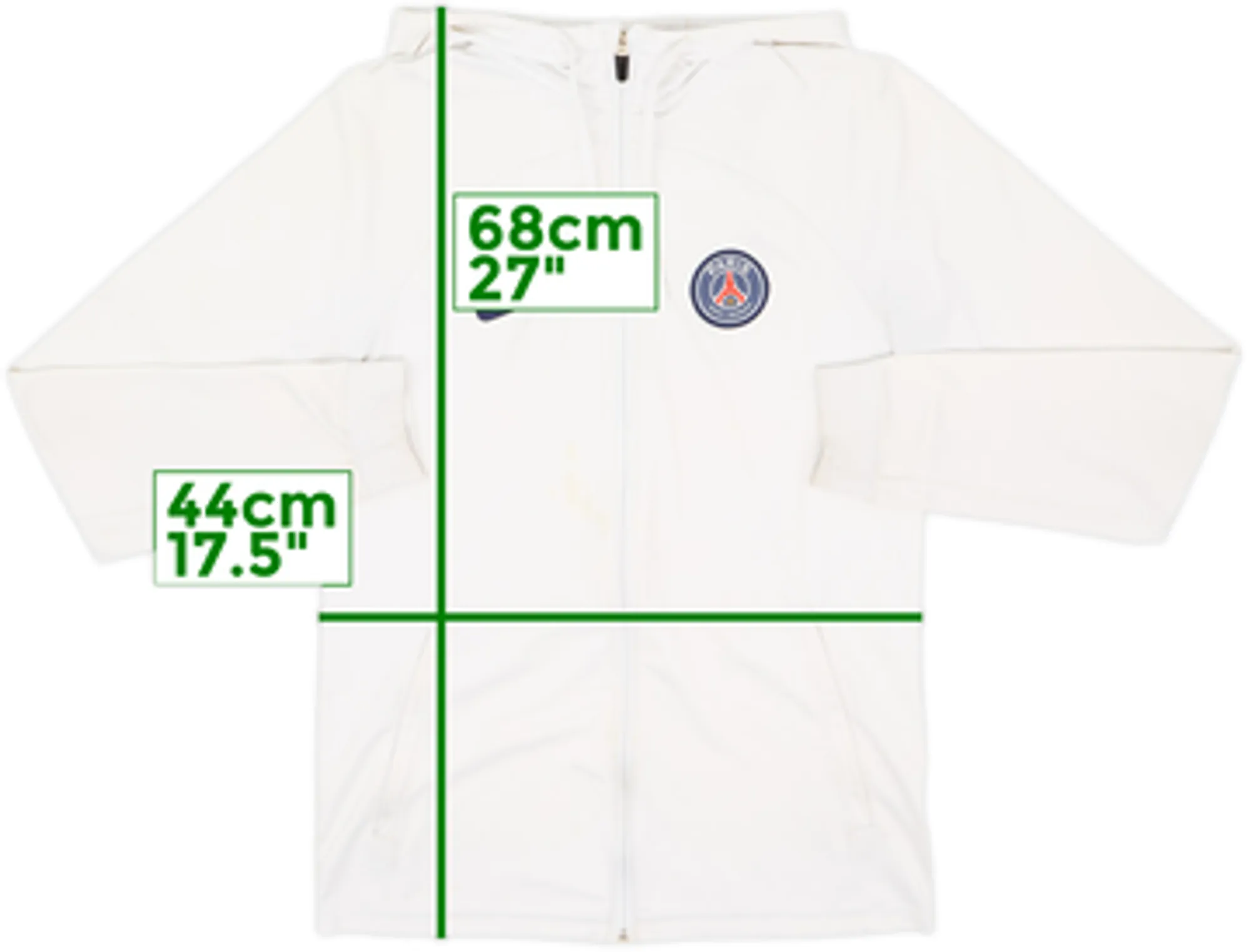 2022-23 Paris Saint-Germain Nike Hooded Track Jacket - 5/10 - (S)