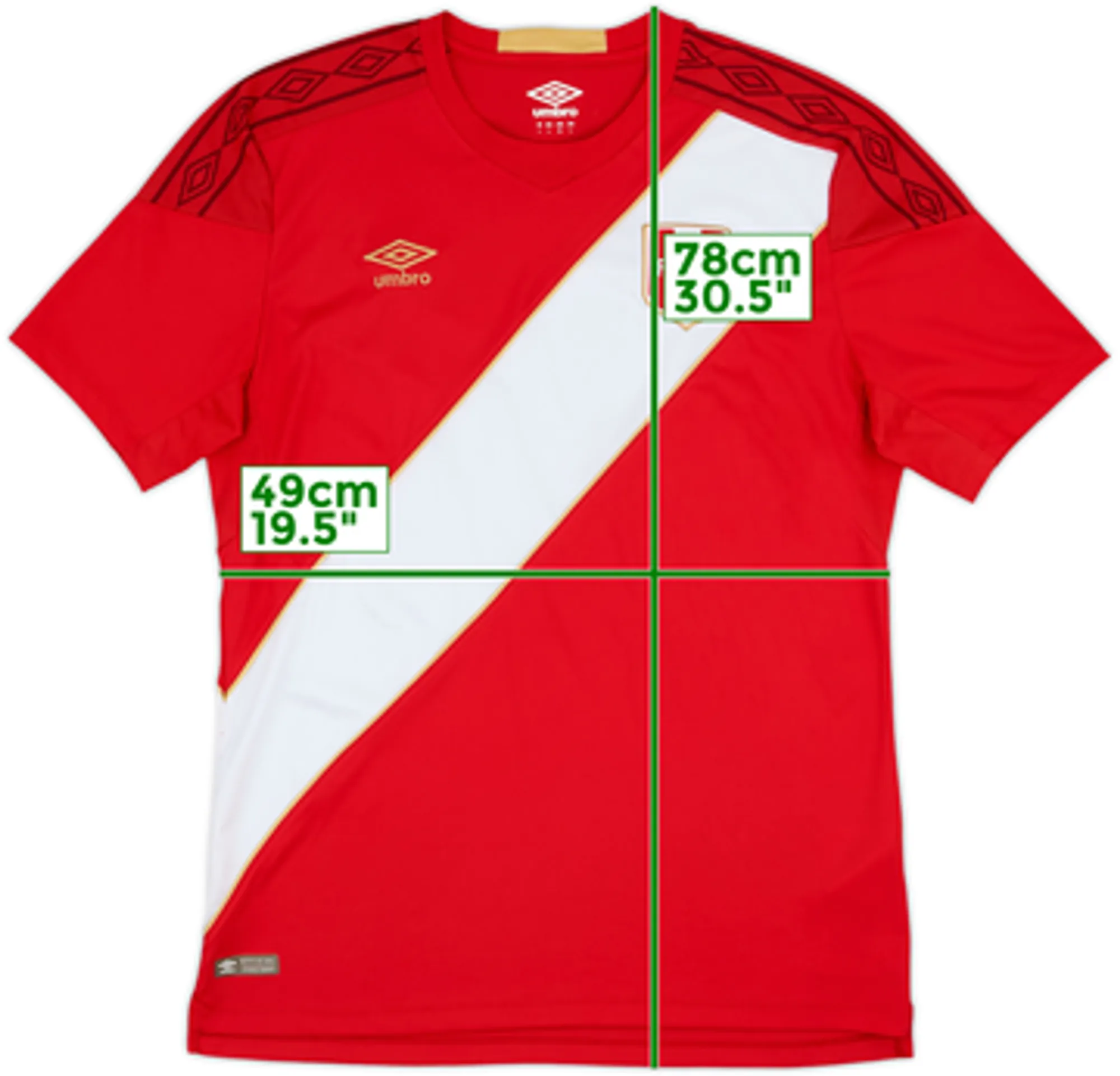 2018-19 Peru Away Shirt - 10/10 - (L)