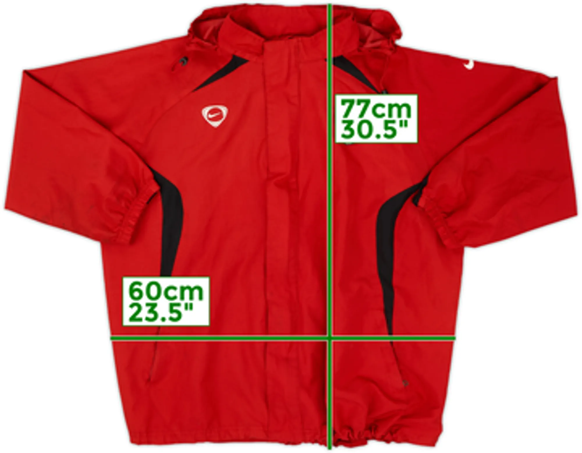 2007-08 Perugia Nike Hooded Track Jacket - 8/10 - (XL)