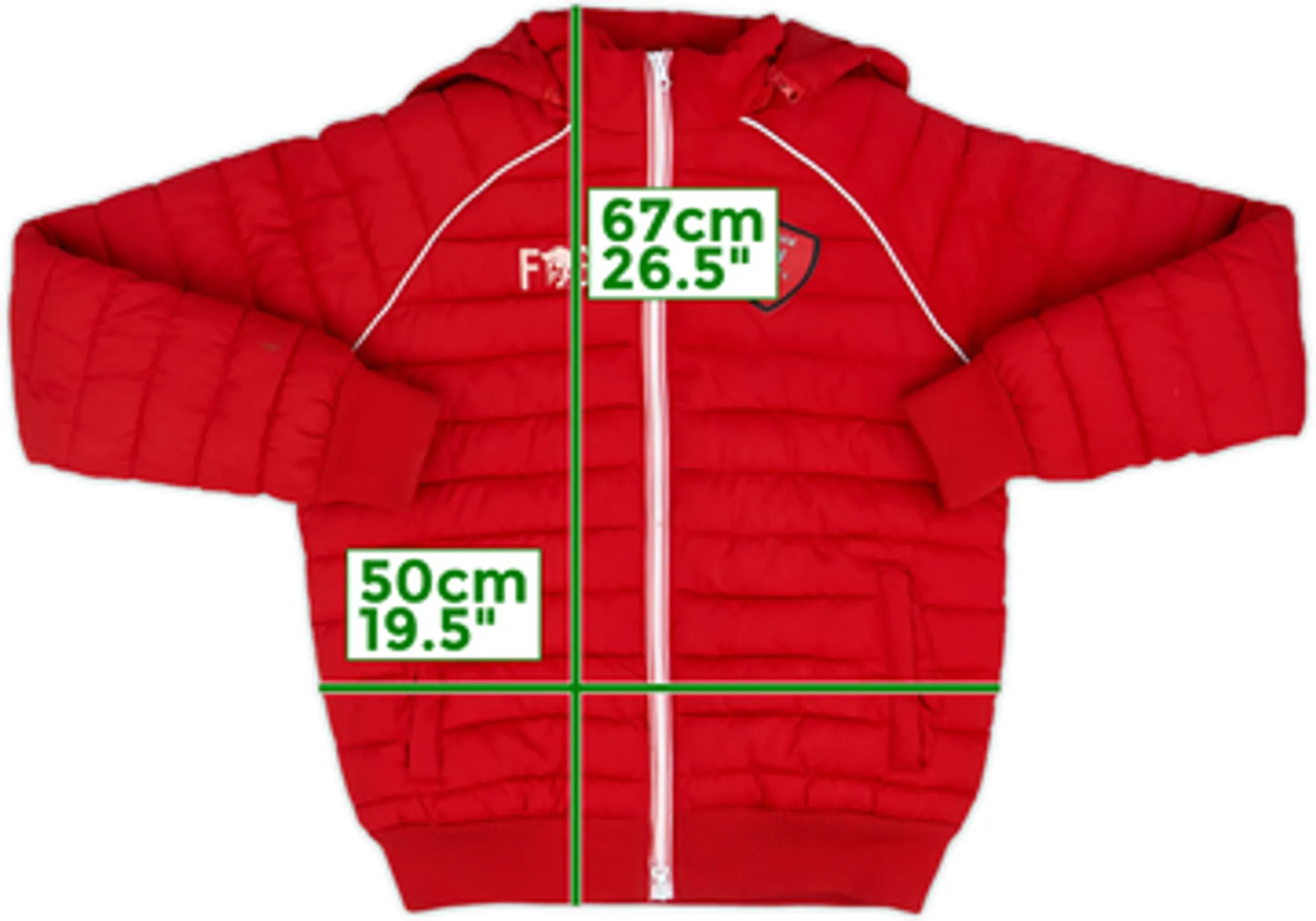 2018-19 Perugia Frankie Garage Padded Rain Jacket - 6/10 - (S)