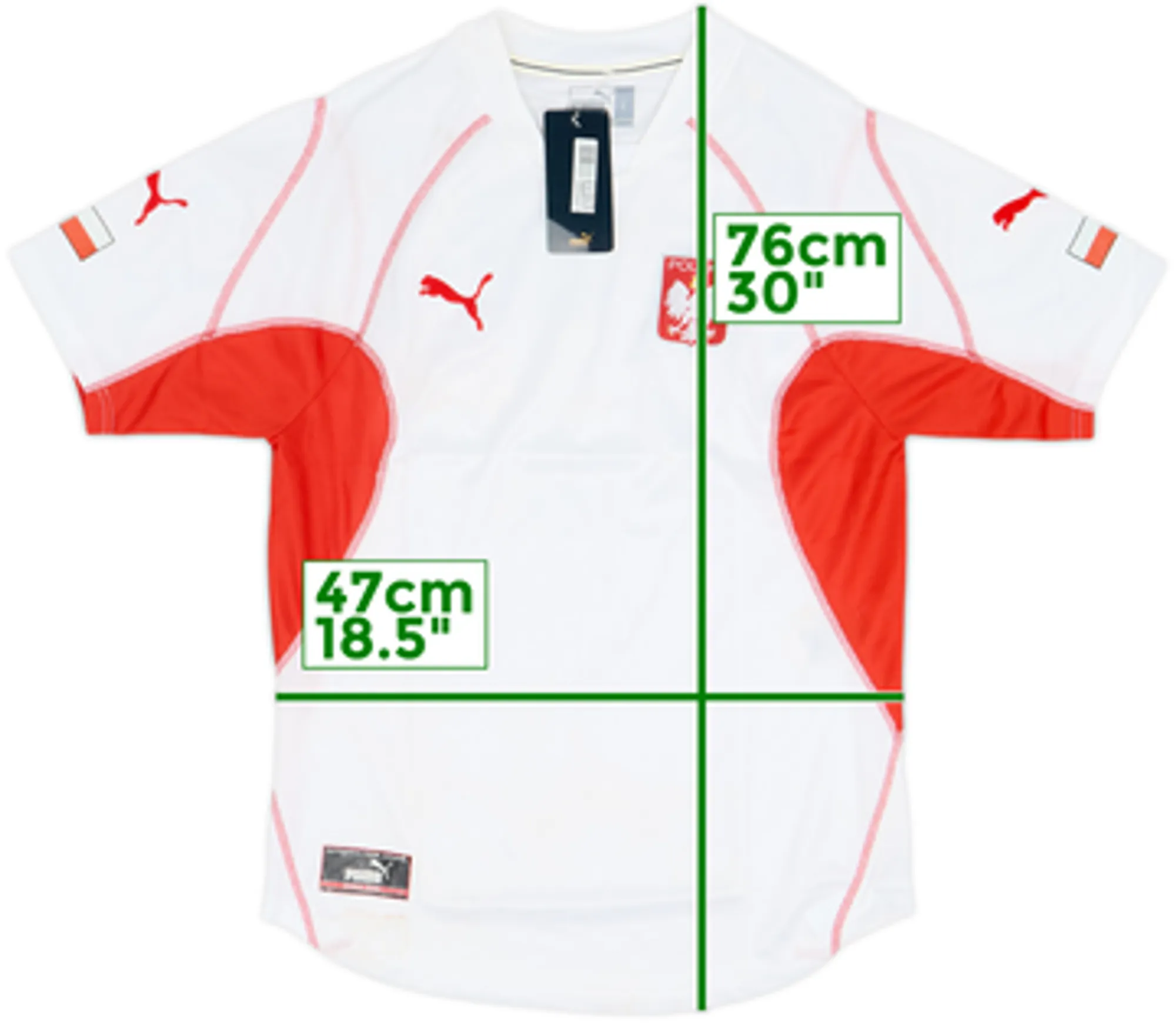 2002-04 Poland Home Shirt (L)