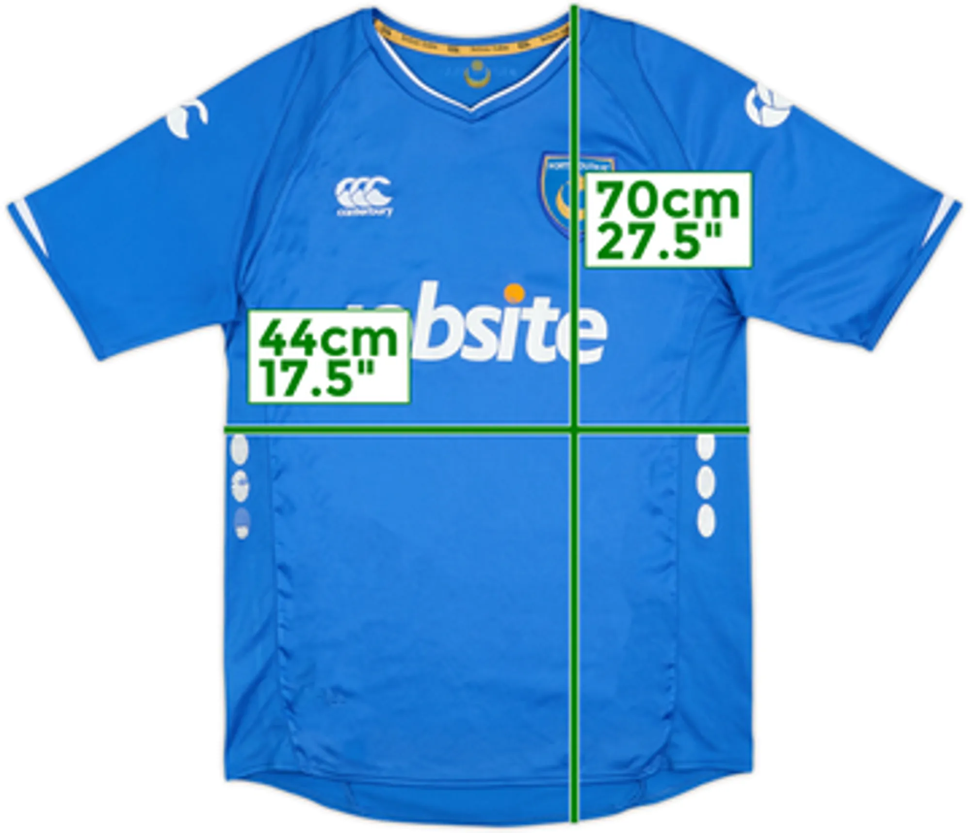 2009-10 Portsmouth Home Shirt - 5/10 - (S)