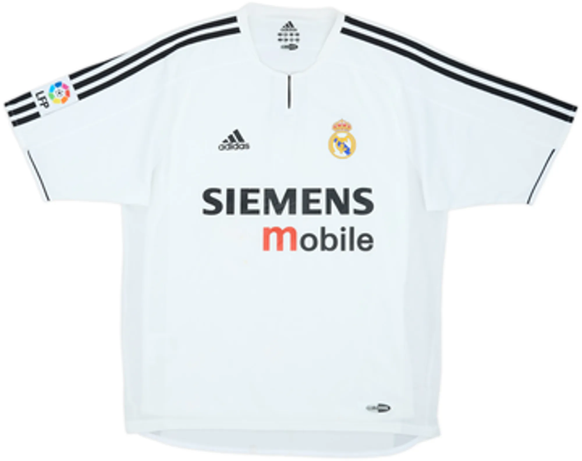 2003-04 Real Madrid Player Issue Home Shirt Beckham #23 - 6/10 - (M)