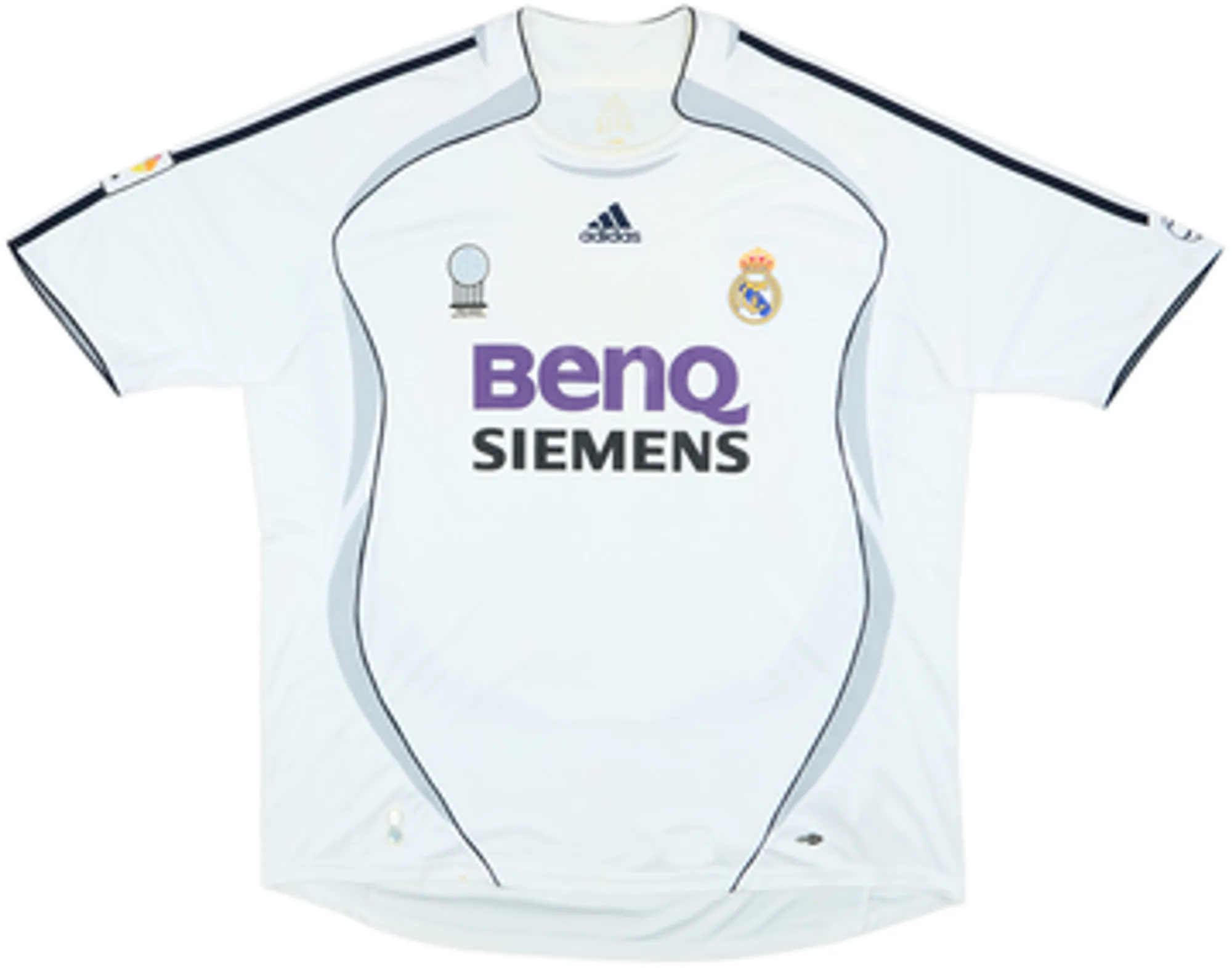 2006-07 Real Madrid Home Shirt Beckham #23 - 5/10 - (XXL)