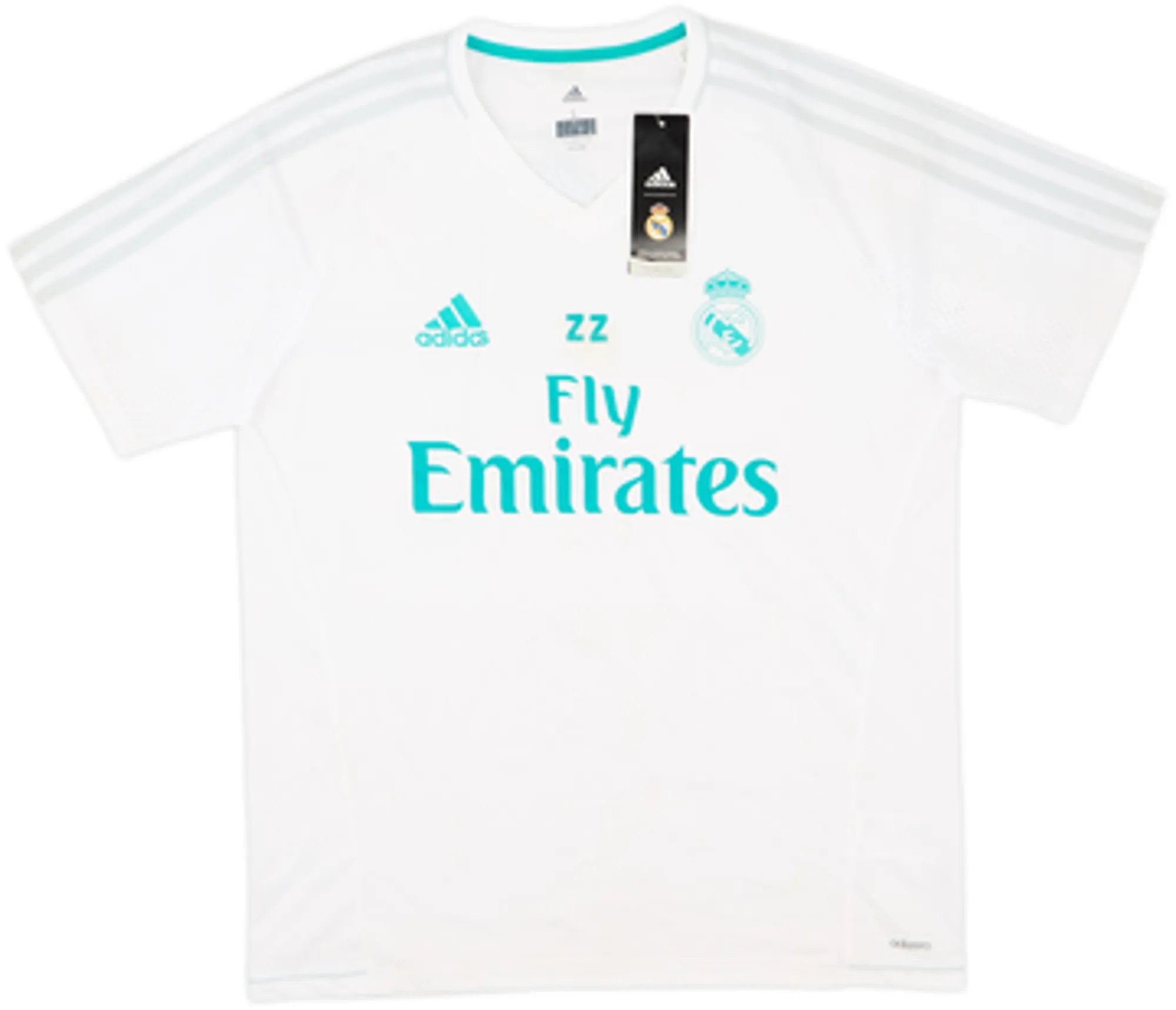 2017-18 Real Madrid adizero Training Shirt ZZ (L)