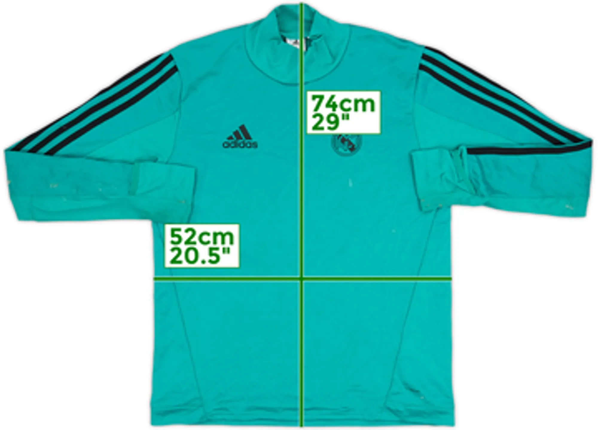 2017-18 Real Madrid adidas Sweat Top - 4/10 - (M)