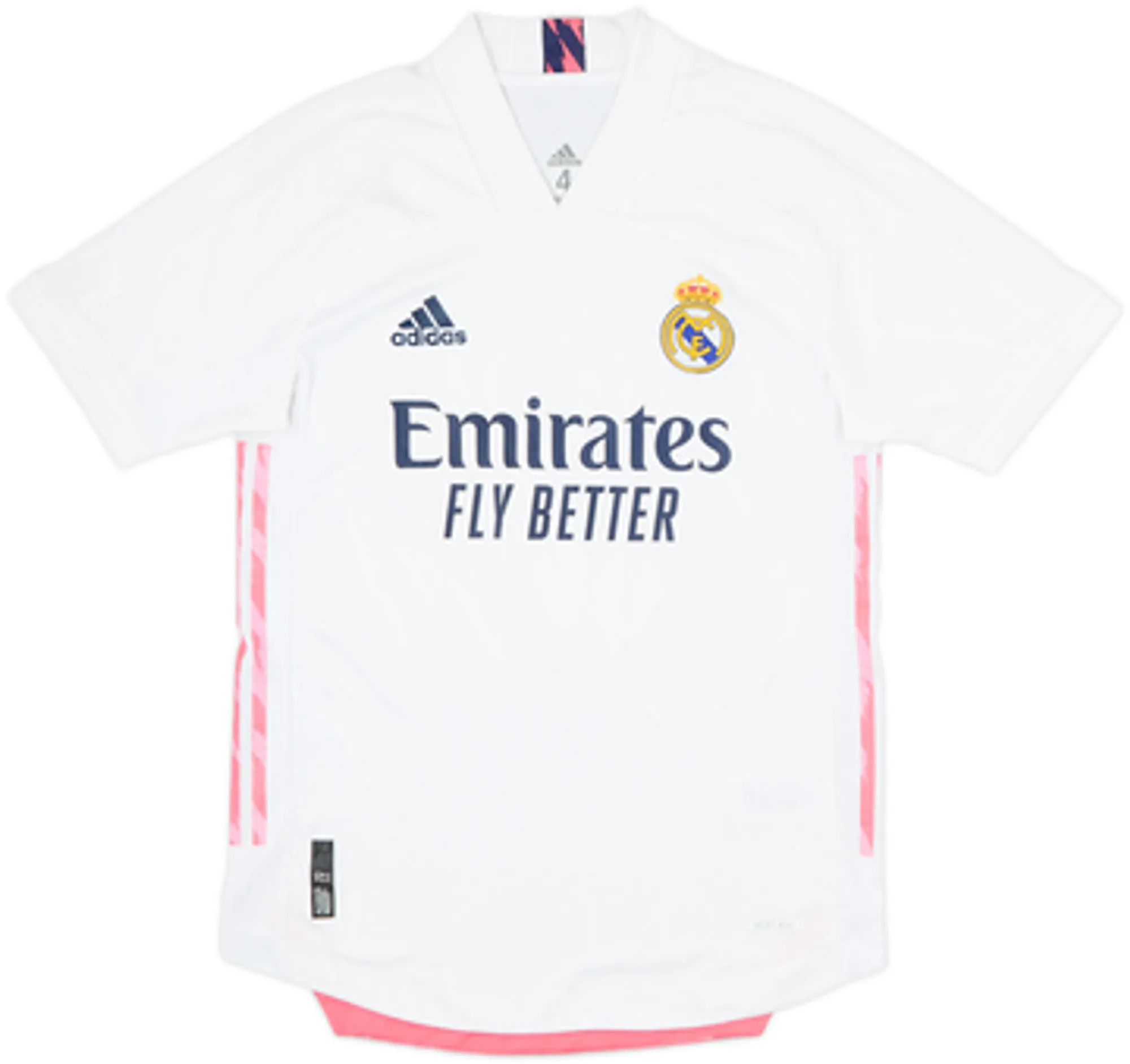 2020-21 Real Madrid Player Issue Home Shirt Benzema #9 - 6/10 - (S)