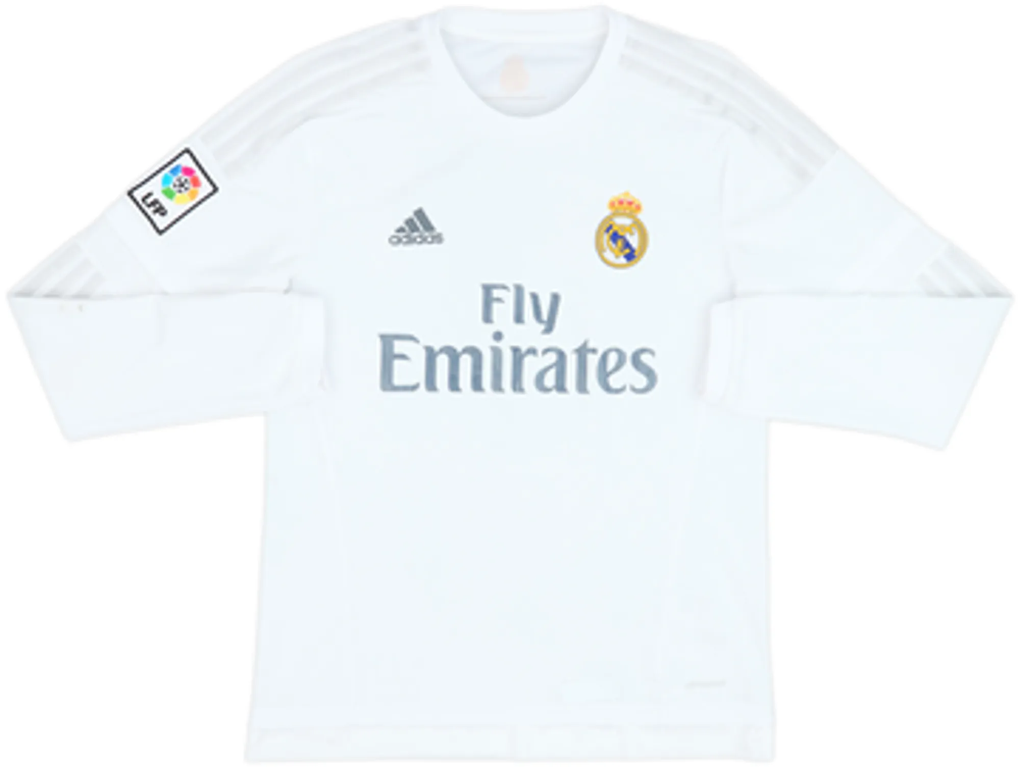 2015-16 Real Madrid Home L/S Shirt Ronaldo #7 - 6/10 - (M)