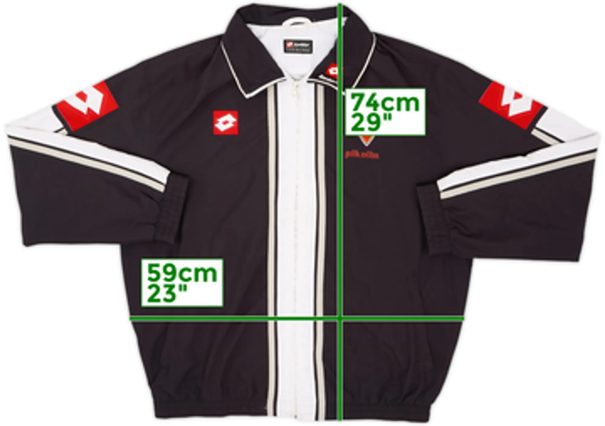 2003-04 Real Zaragoza Lotto Track Jacket - 8/10 - (XL)