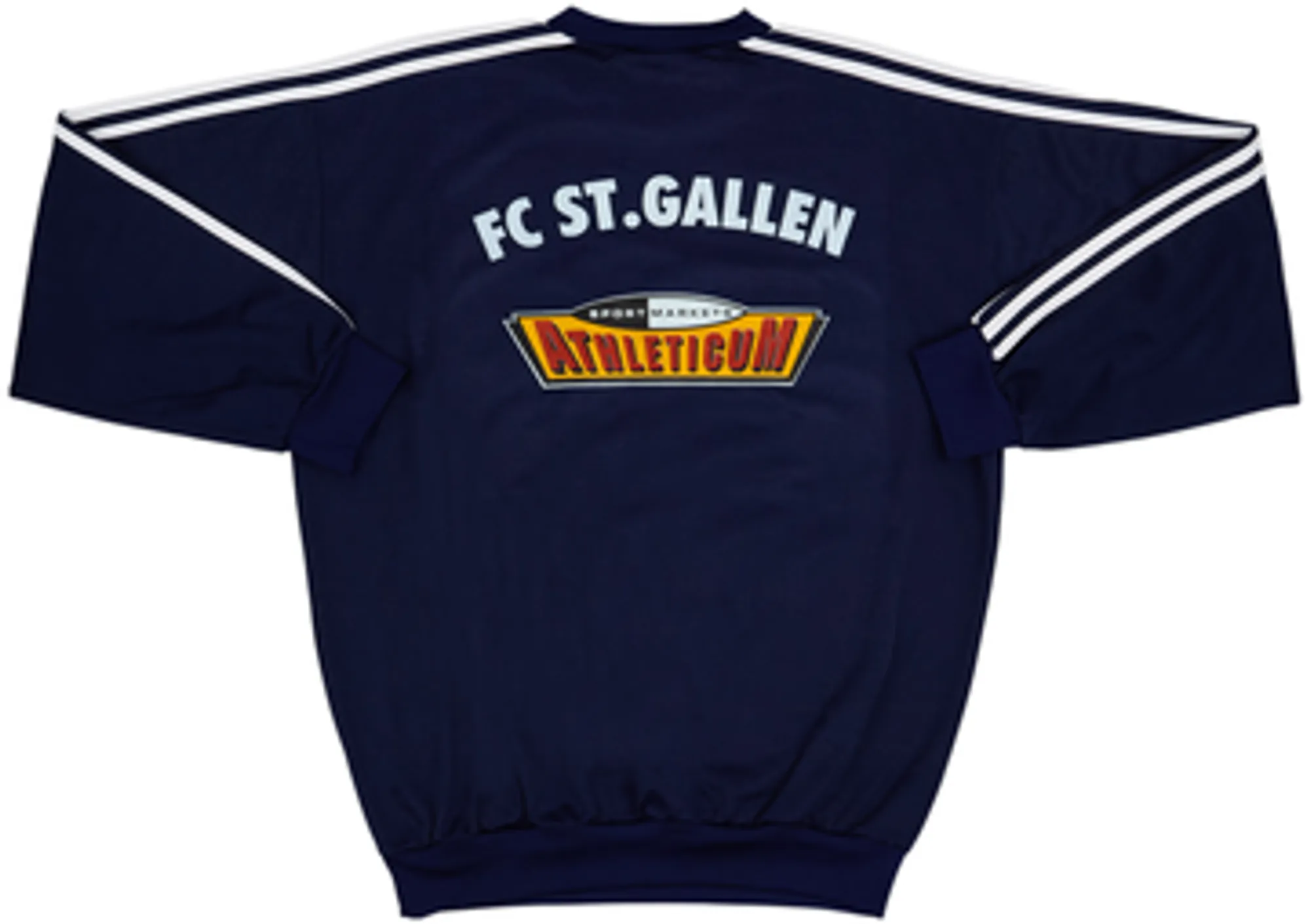 1999-00 St Gallen Player Issue adidas Sweat Top - 7/10 - (M/L)