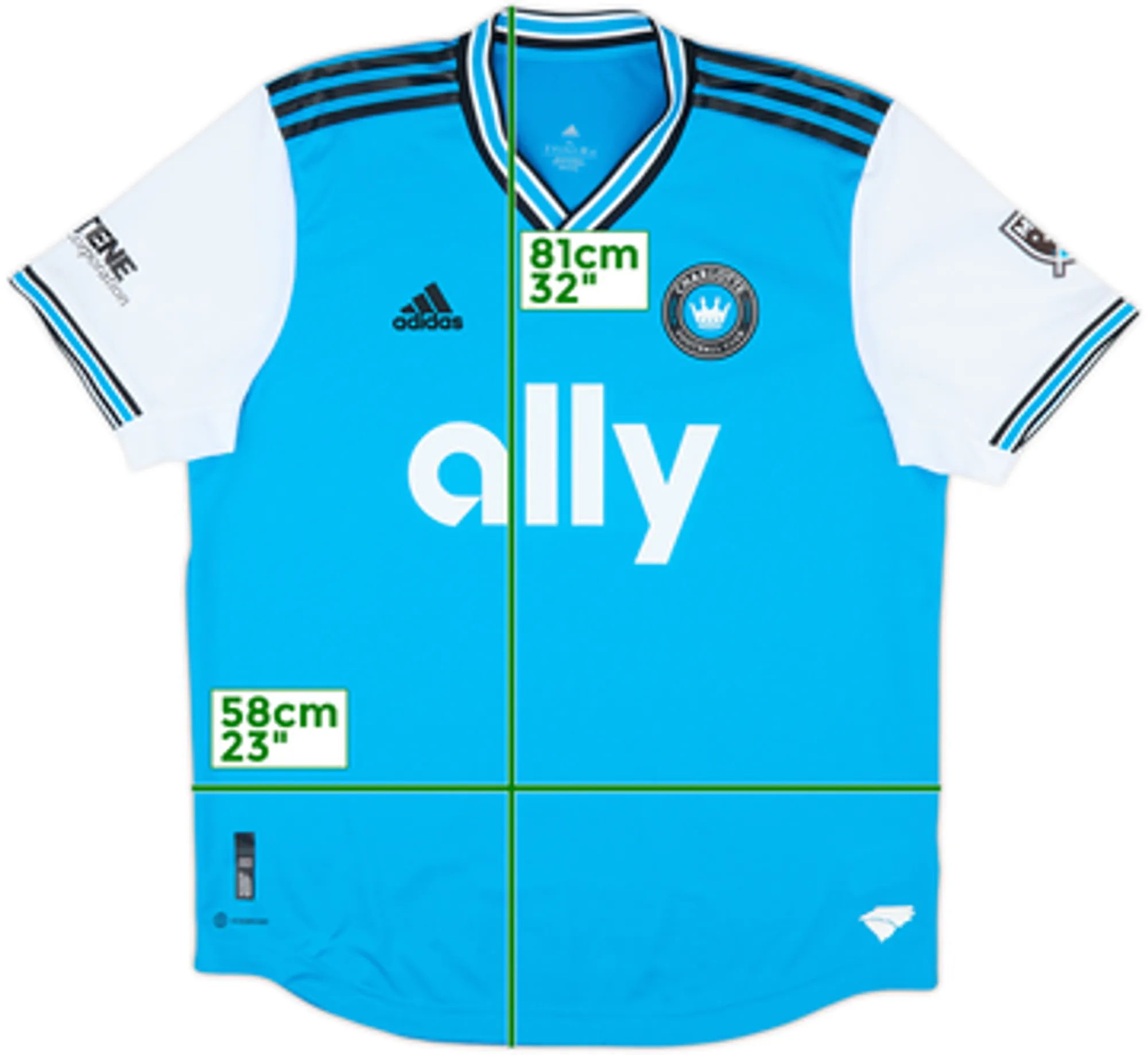 2022-23 Charlotte FC Authentic Home Shirt - 10/10 - (XL)