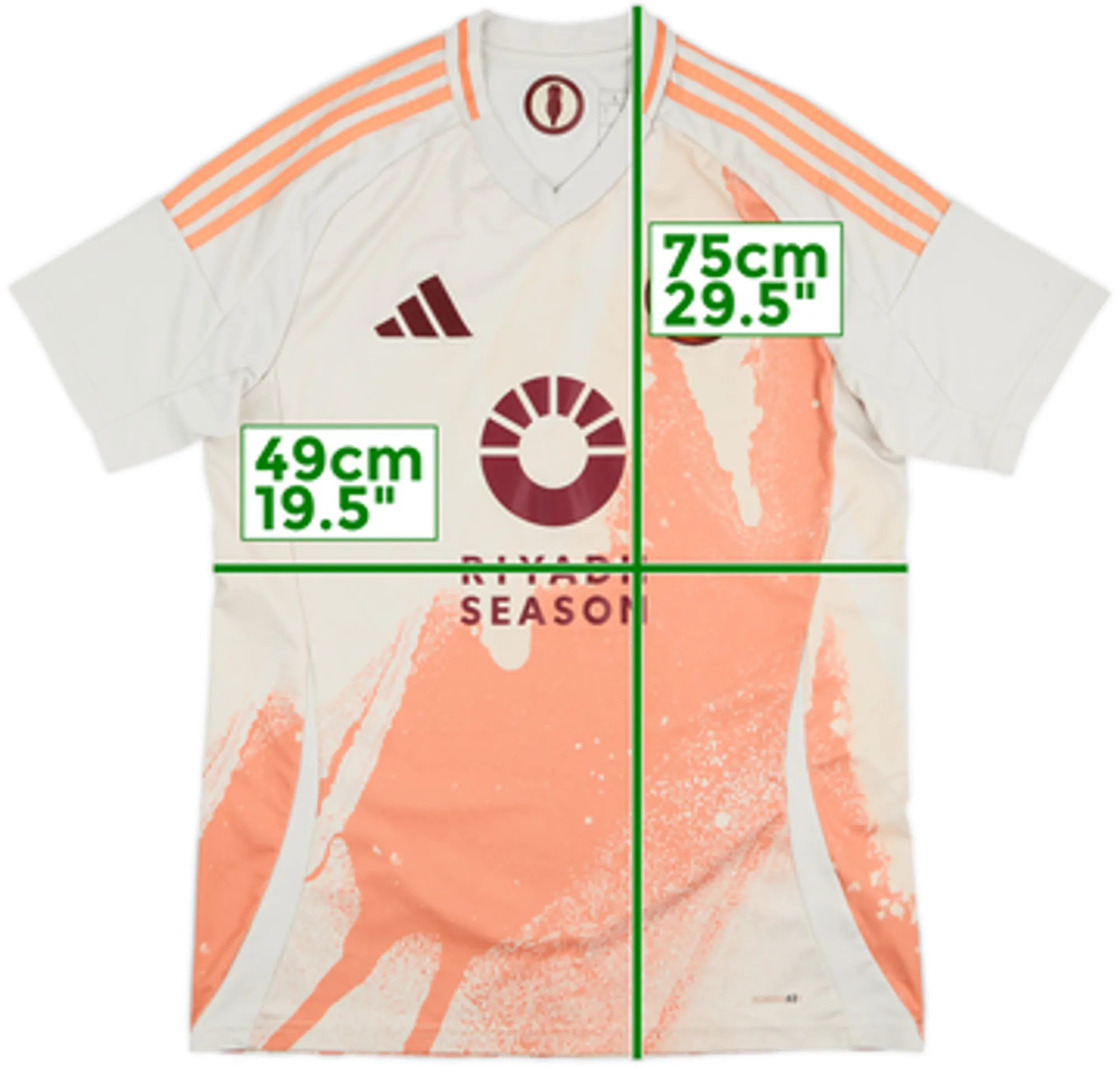 2024-25 Roma Away Shirt - 7/10 - (L)