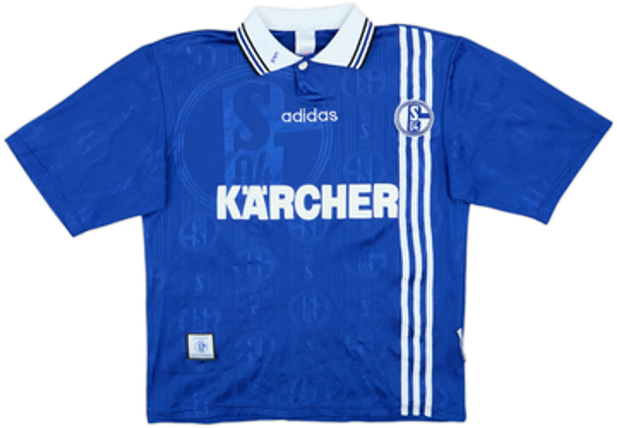 1996-97 Schalke Home Shirt Wolf #33 - 5/10 - (M)