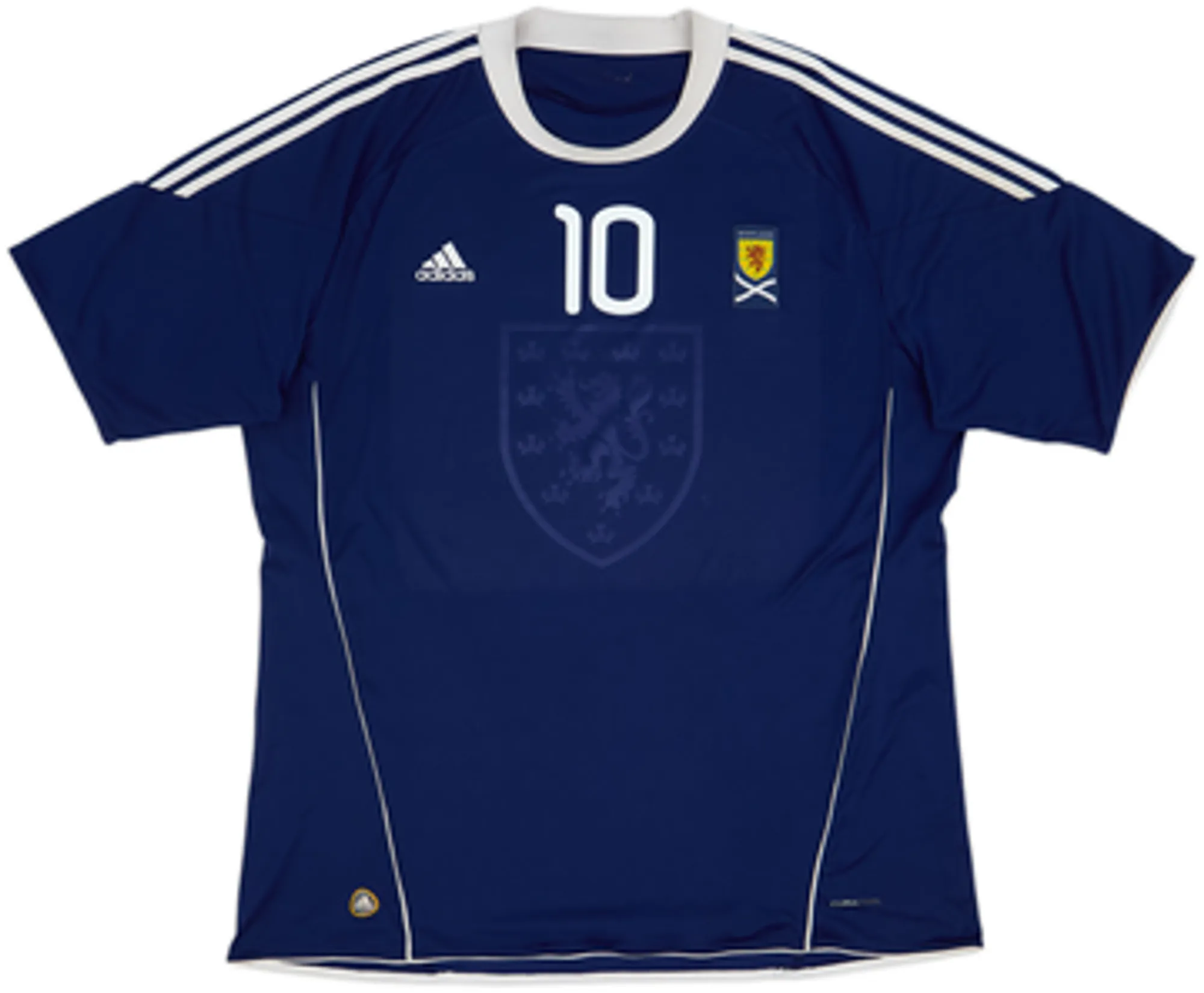 2010-11 Scotland Home Shirt Fletcher #10 - 5/10 - (XXL)