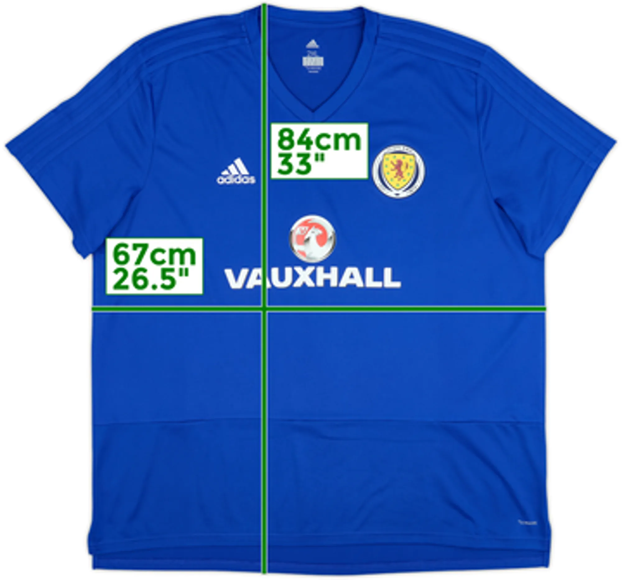 2017-18 Scotland adidas Training Shirt - 10/10 - (XXL)