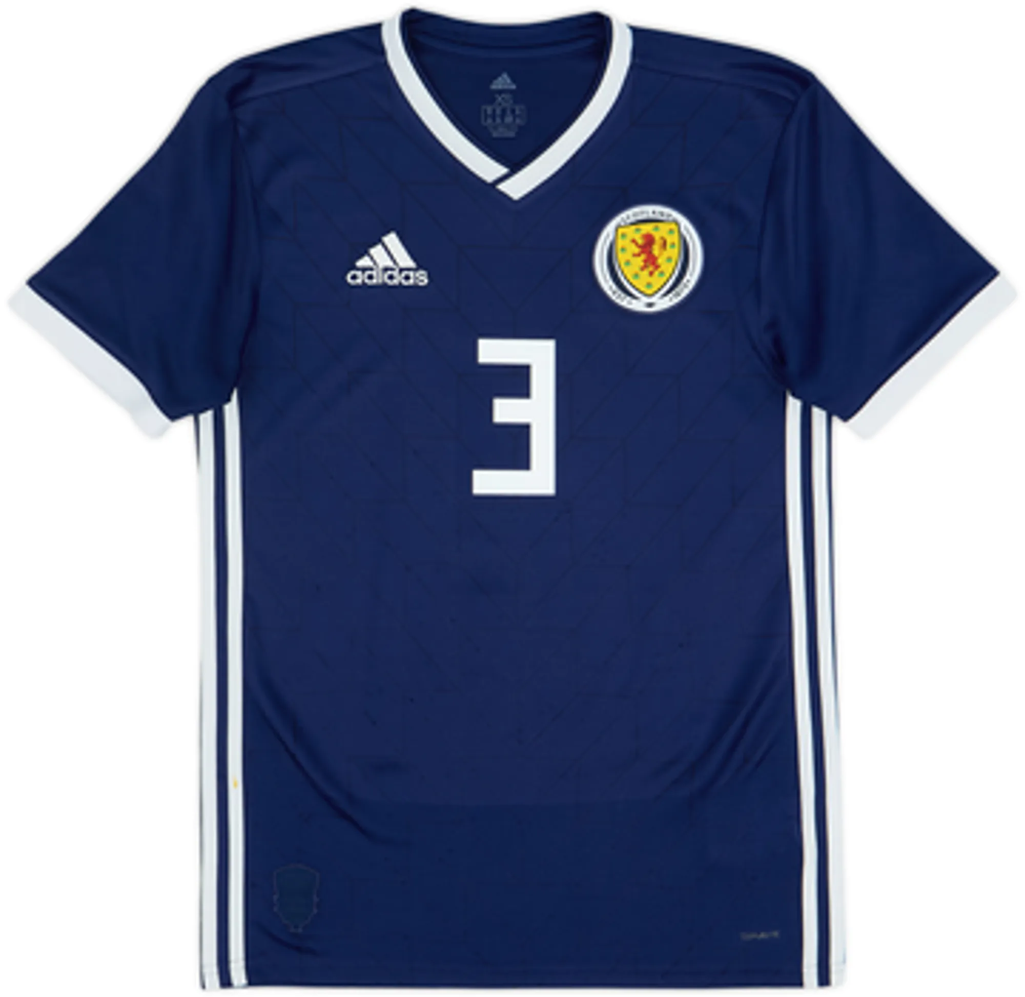 2017-19 Scotland Home Shirt Robertson #3 - 6/10 - (XS)