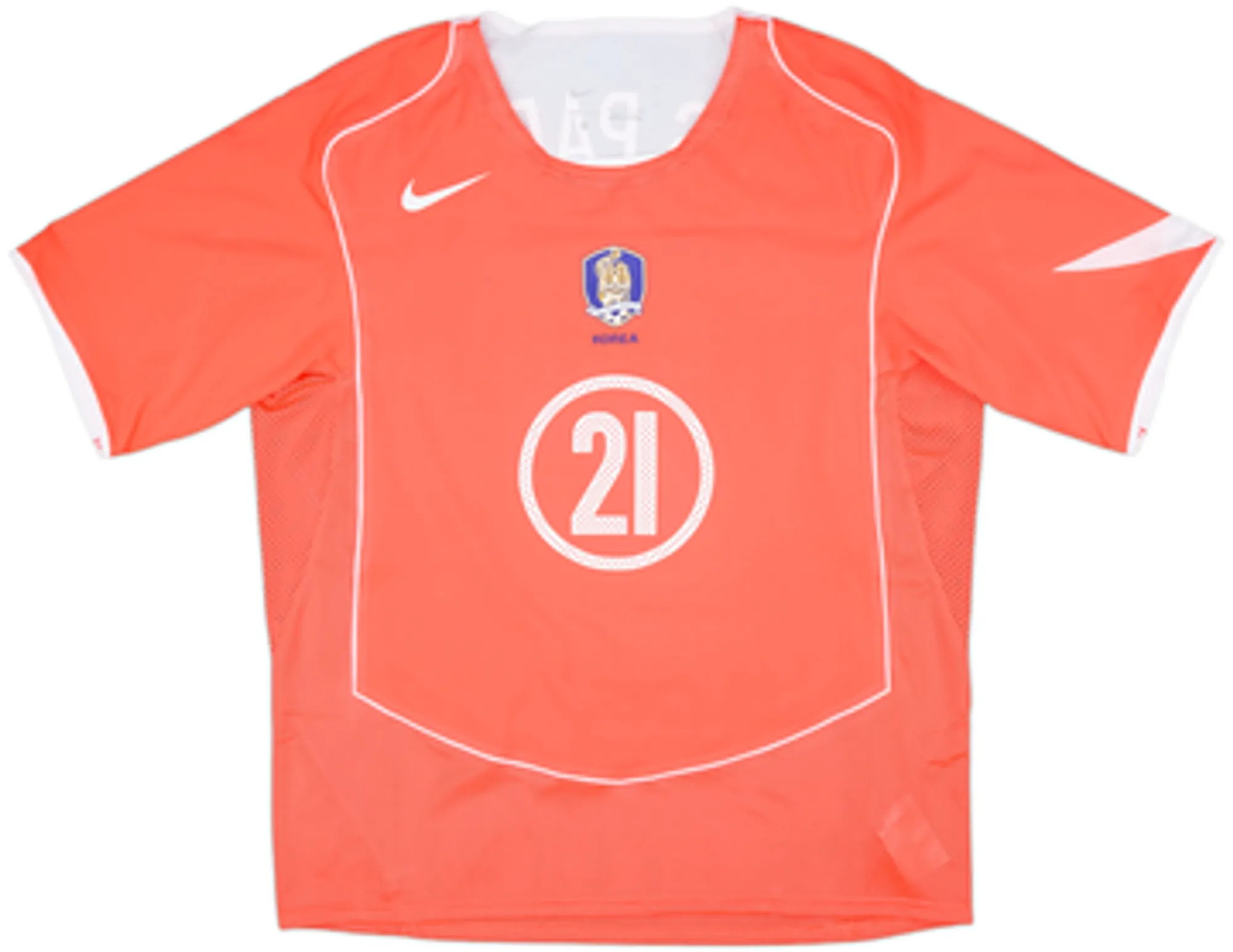 2025-26 '2004 South Korea' Home Shirt Reissue J S Park #21 - 10/10 - (XL)