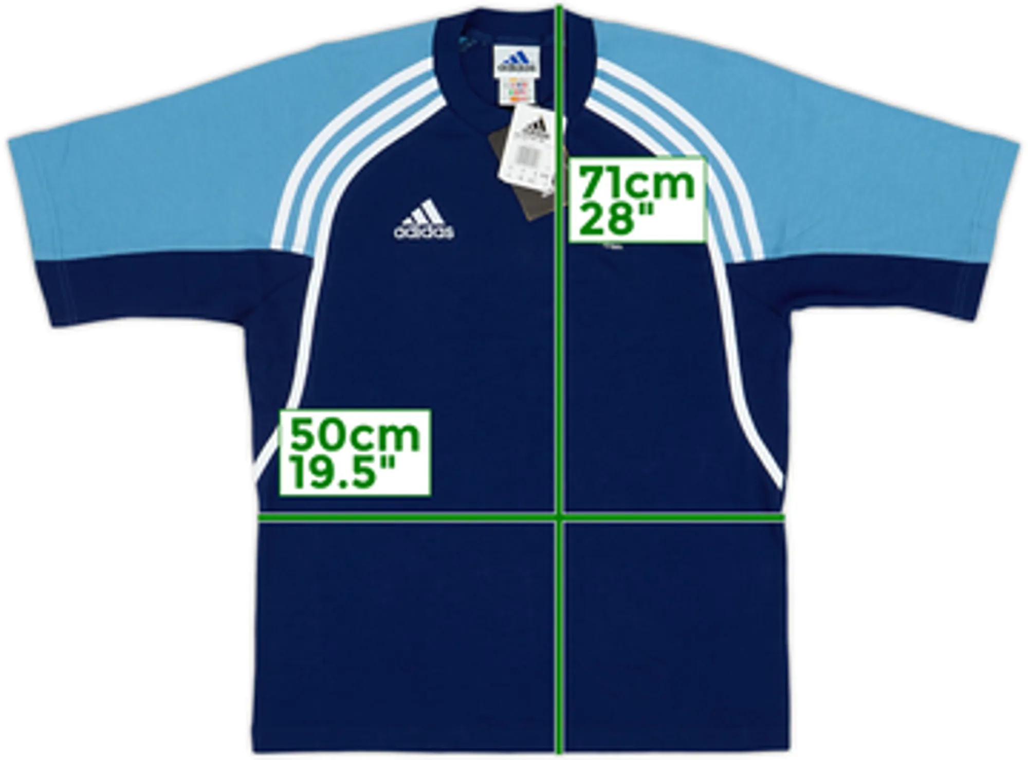 1998-00 Spain adidas Cotton Tee (S)