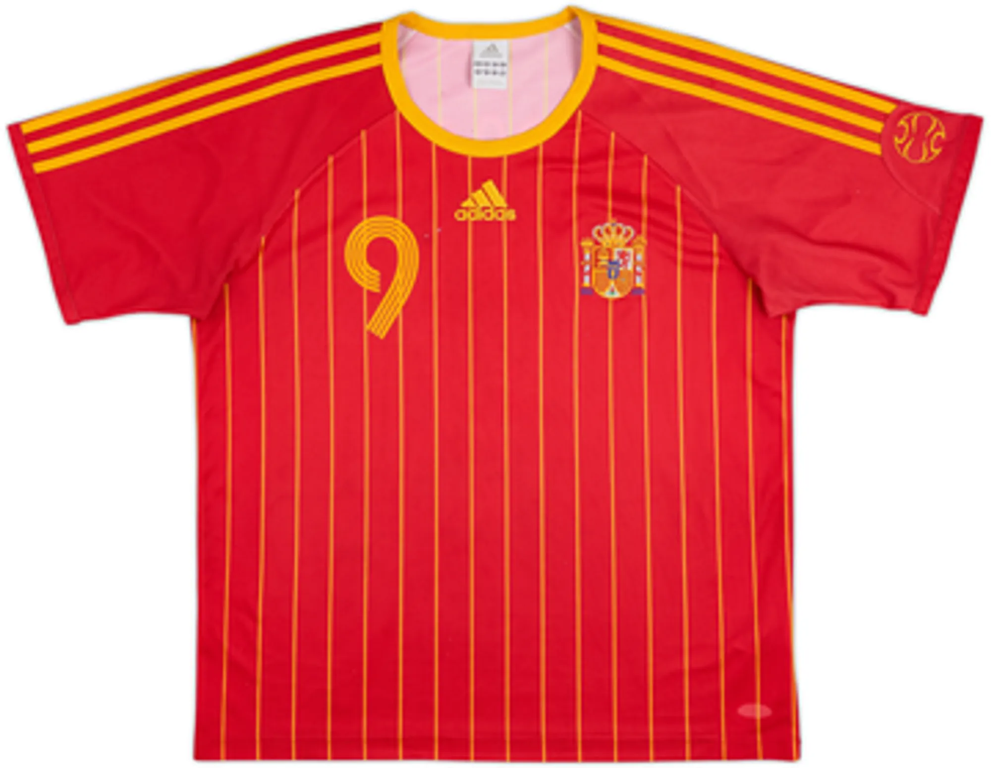 2006-08 Spain Basic Home Shirt F.Torres #9 - 7/10 - (M)