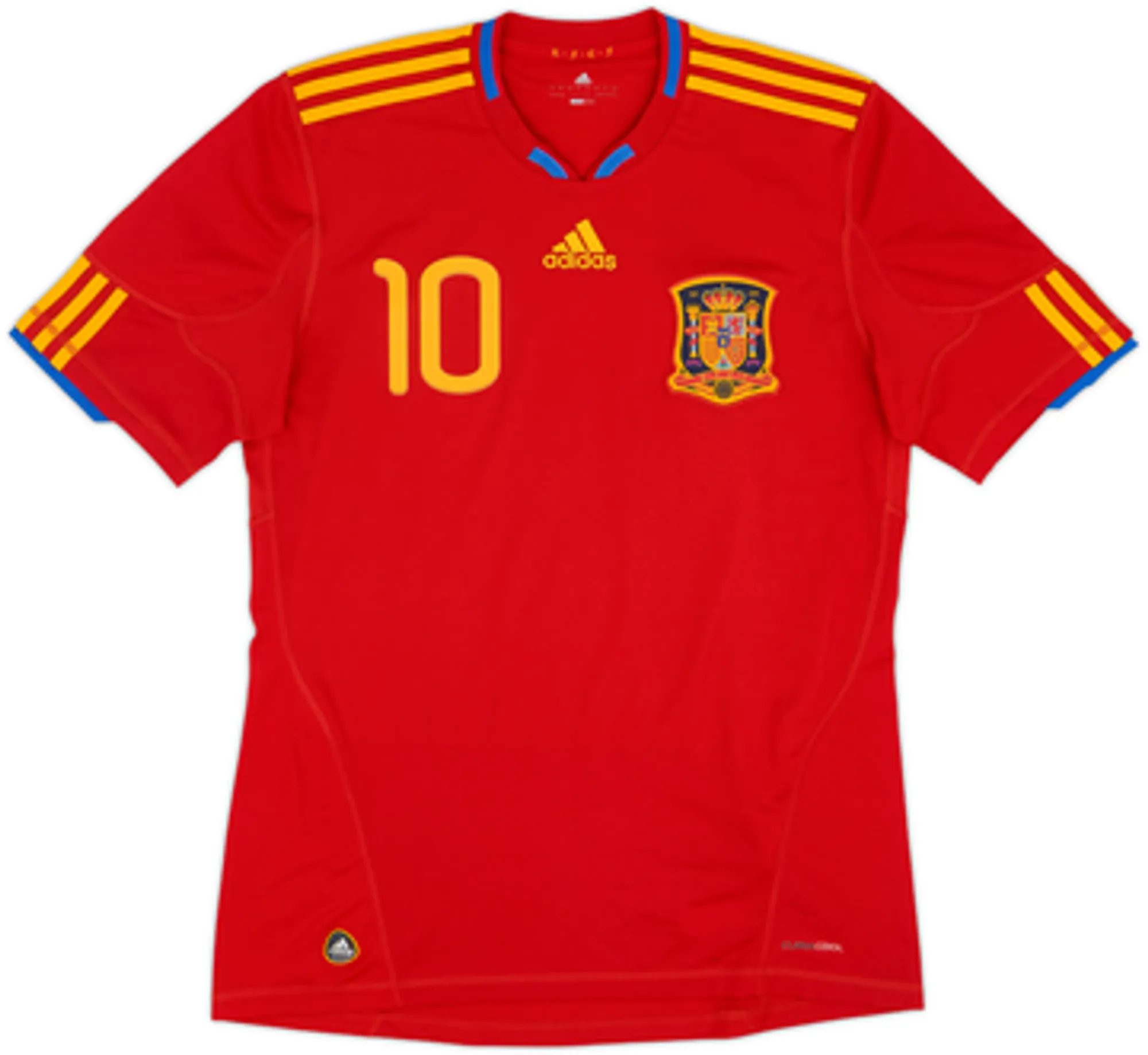 2009-10 Spain Home Shirt Fabregas #10 - 6/10 - (M)