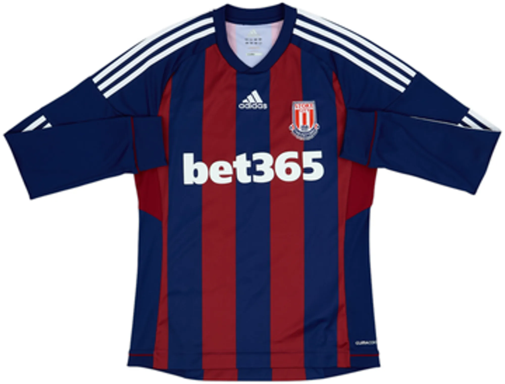 2012-13 Stoke '150 Years' Away L/S Shirt Crouch #25 - 8/10 - (S)