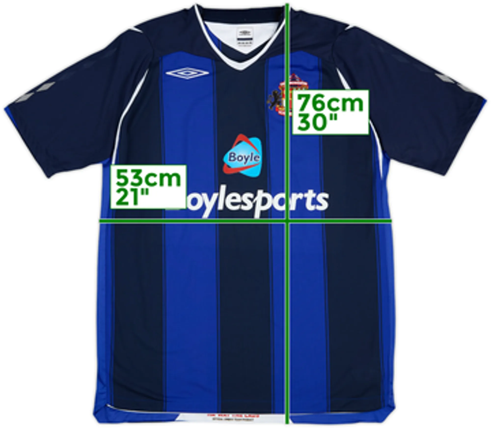 2008-09 Sunderland Away Shirt - 5/10 - (L)