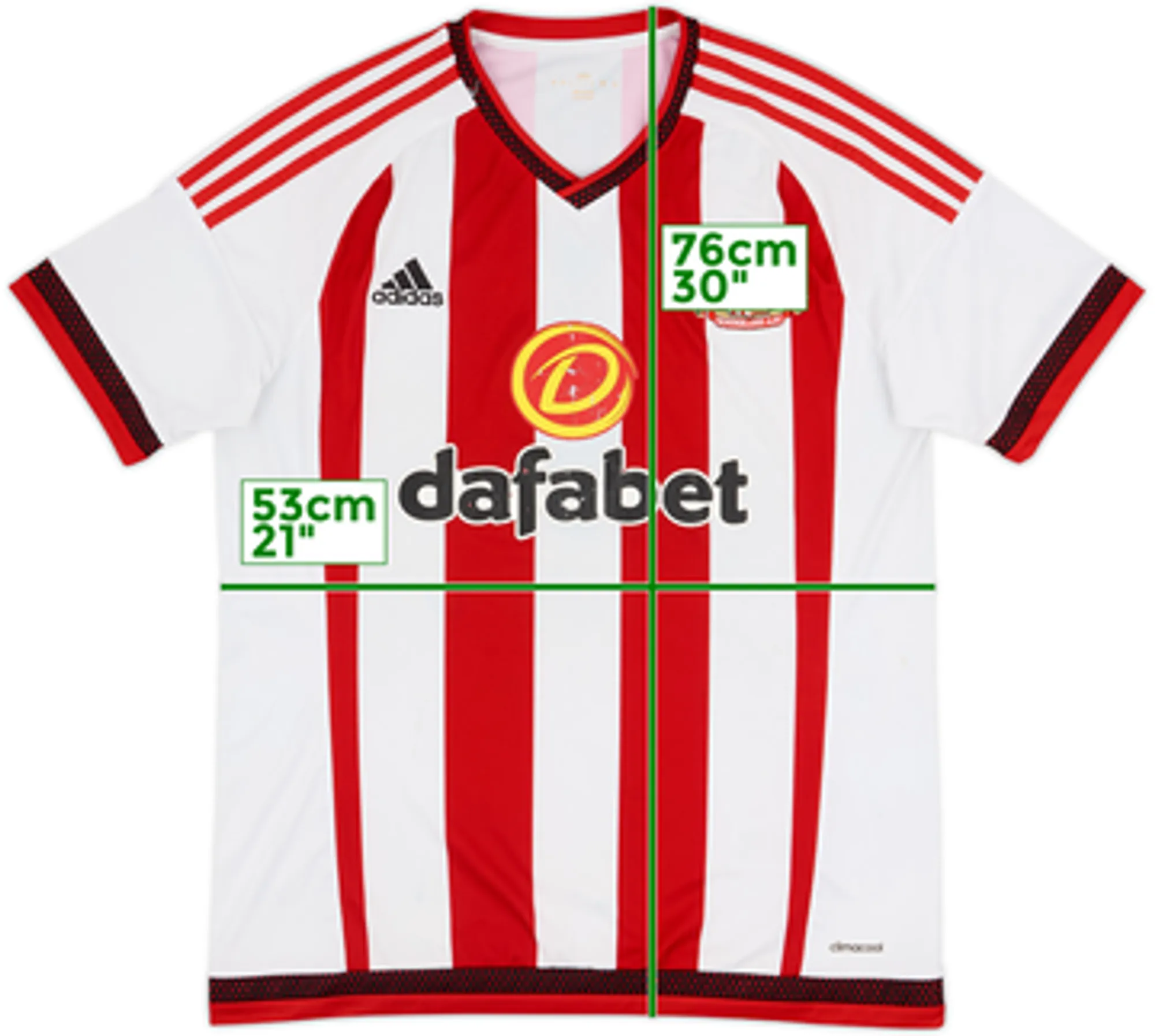 2015-16 Sunderland Home Shirt - 5/10 - (L)