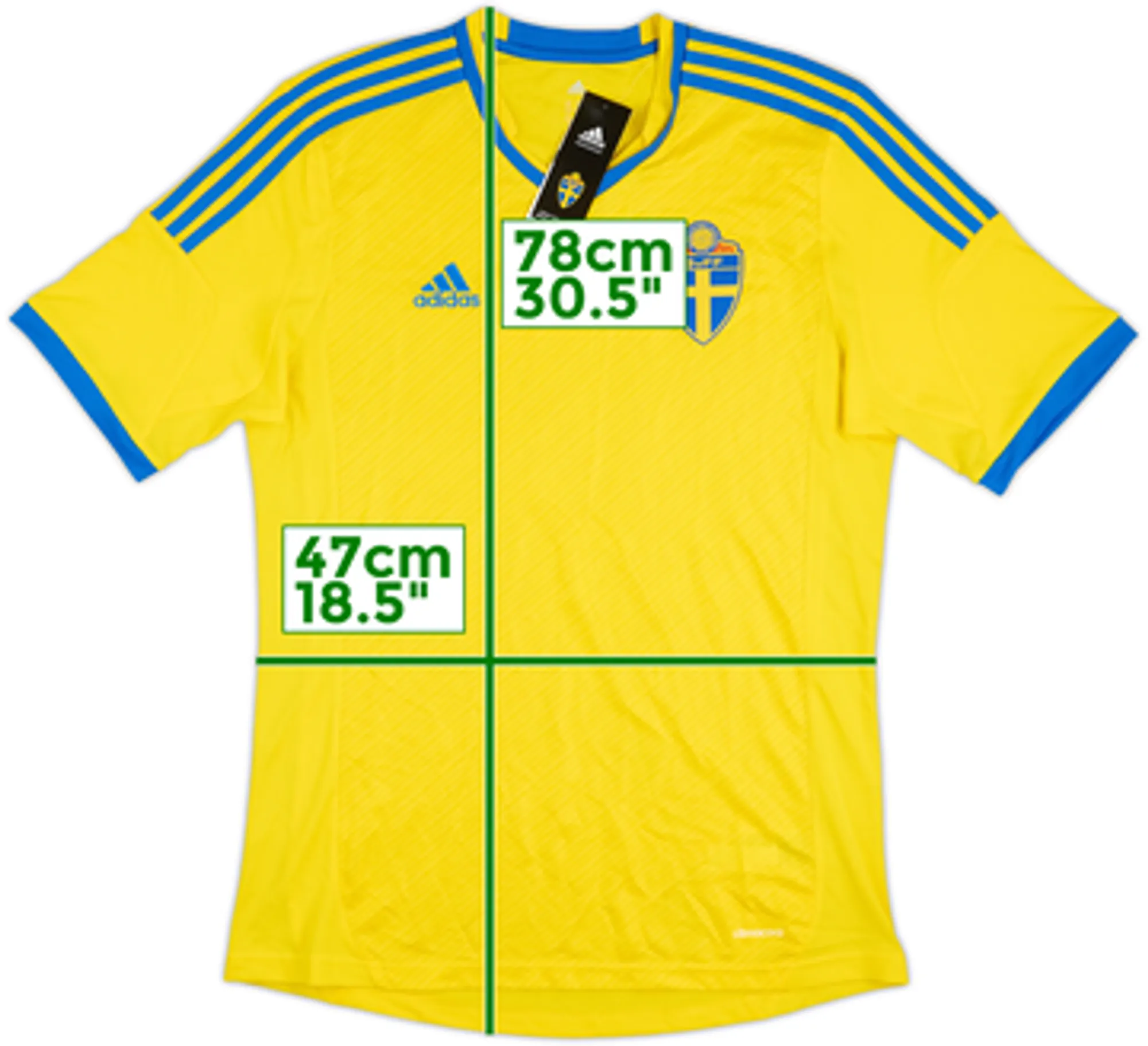 2013 Sweden Home Shirt (M)