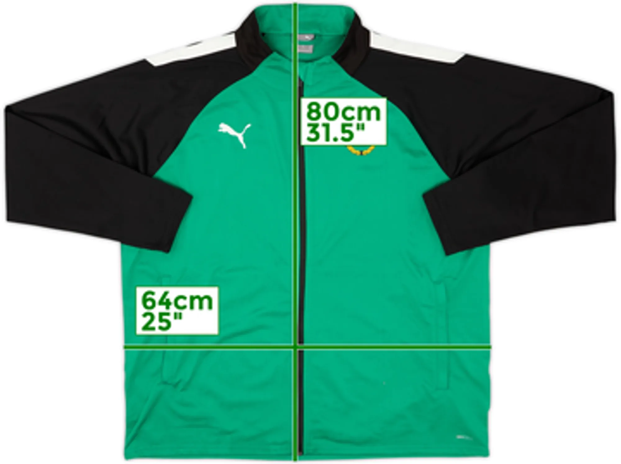 2022-23 Rapid Vienna Puma Track Top - 8/10 - (XXL)