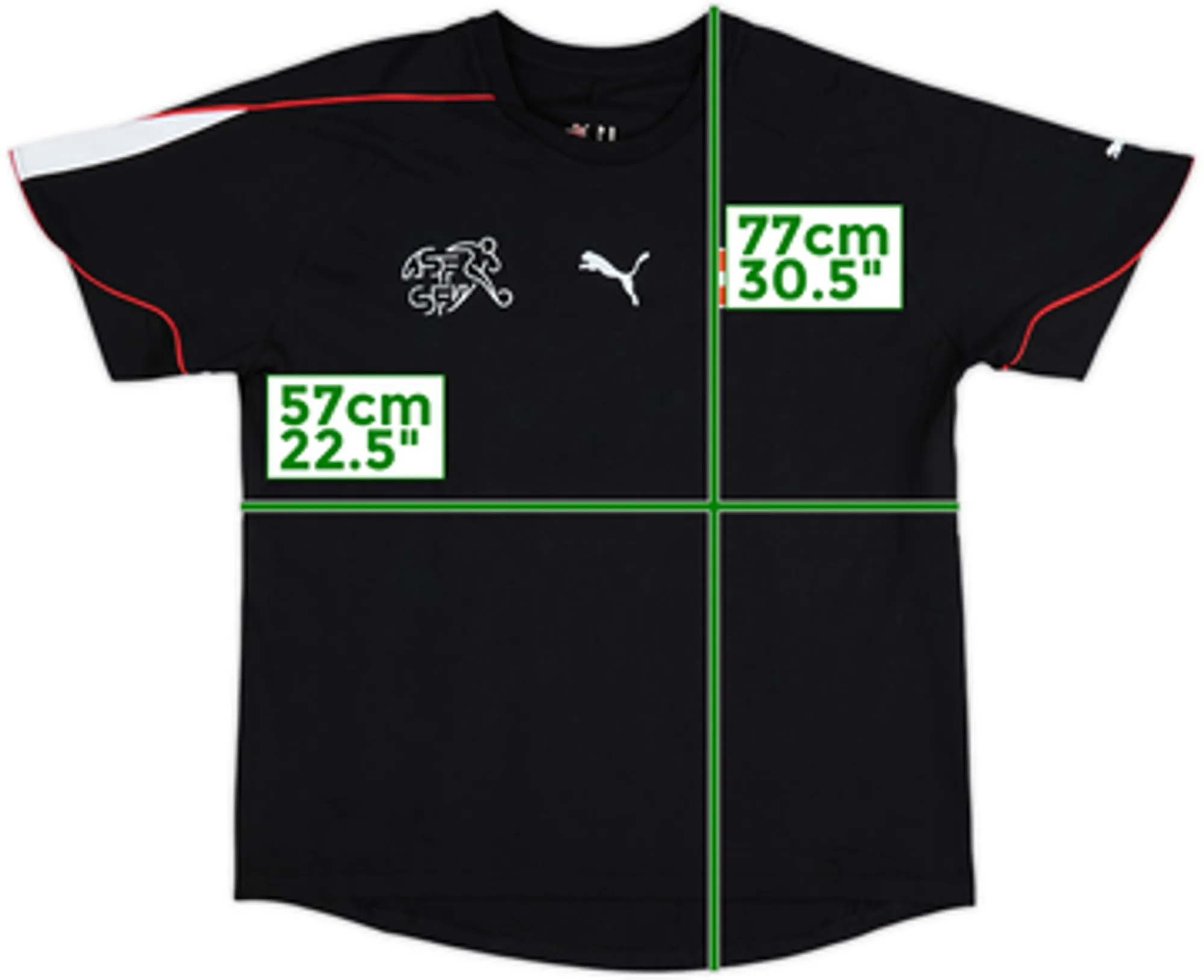 2010-12 Switzerland Puma Cotton Tee - 9/10 - (XL)