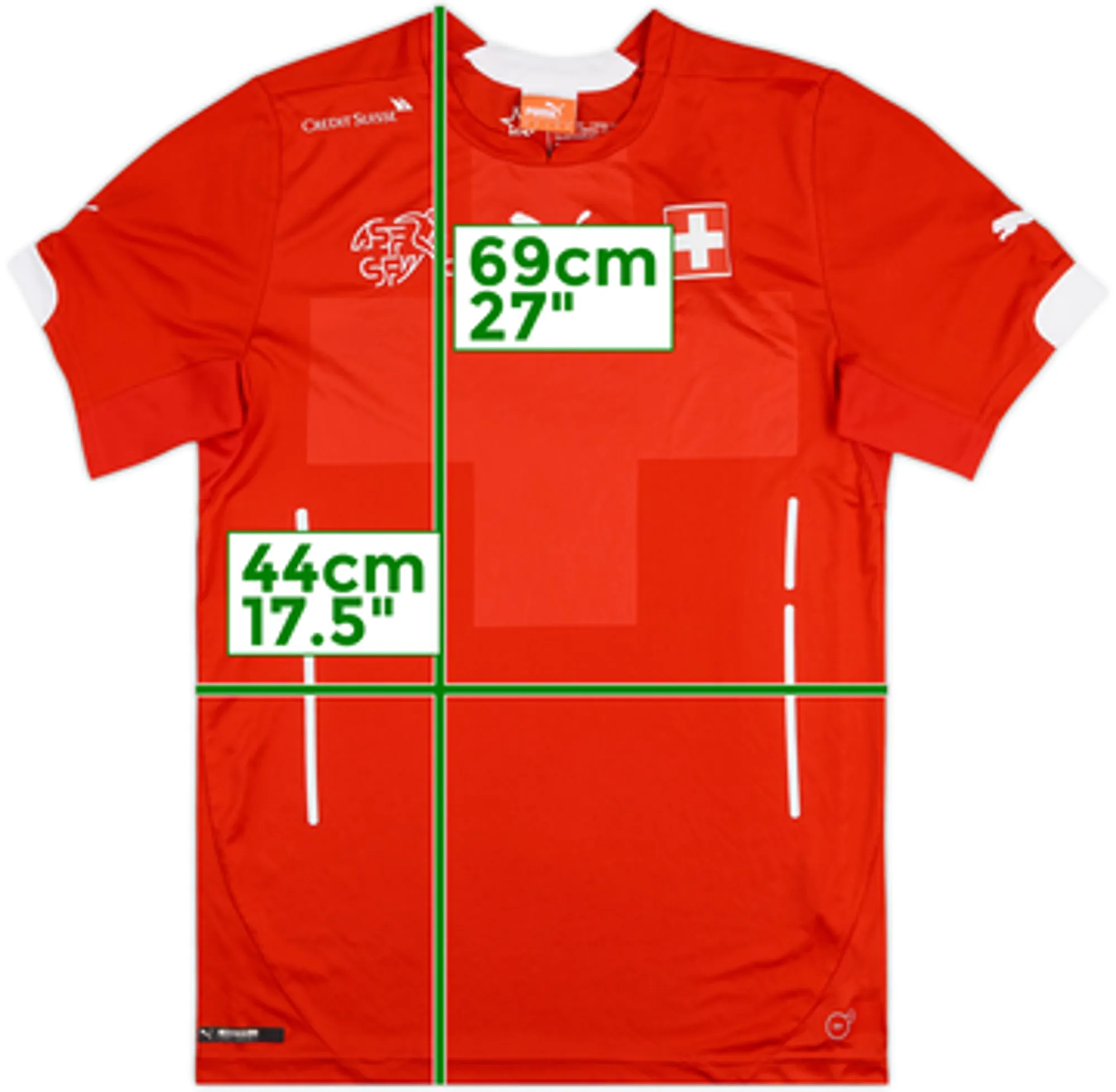 2014-15 Switzerland Home Shirt - 10/10 - (S)