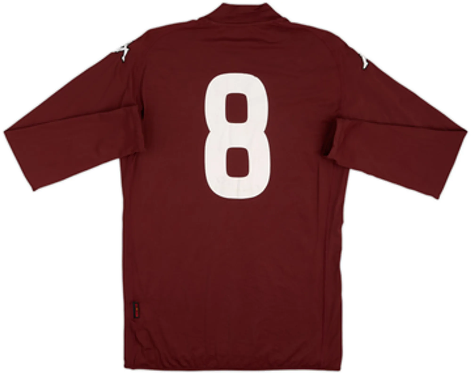 2008-09 Torino Home L/S Shirt #8 - 7/10 - (M)