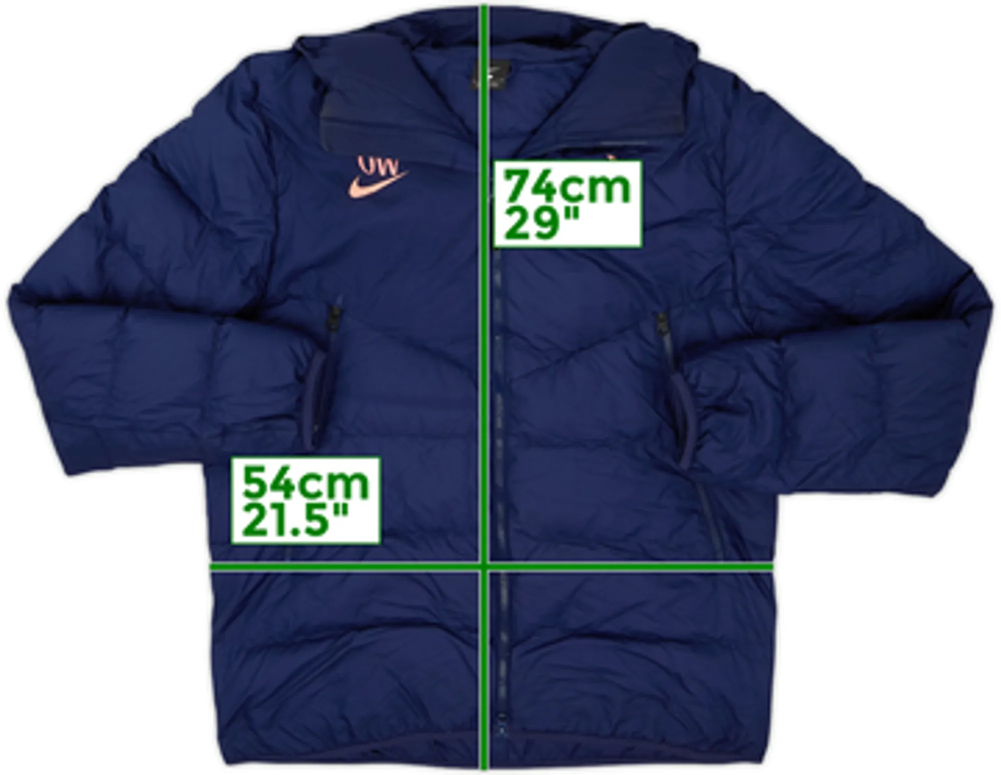 2020-21 Tottenham Staff Issue Nike Padded Bench Coat OW - 8/10 - (L)