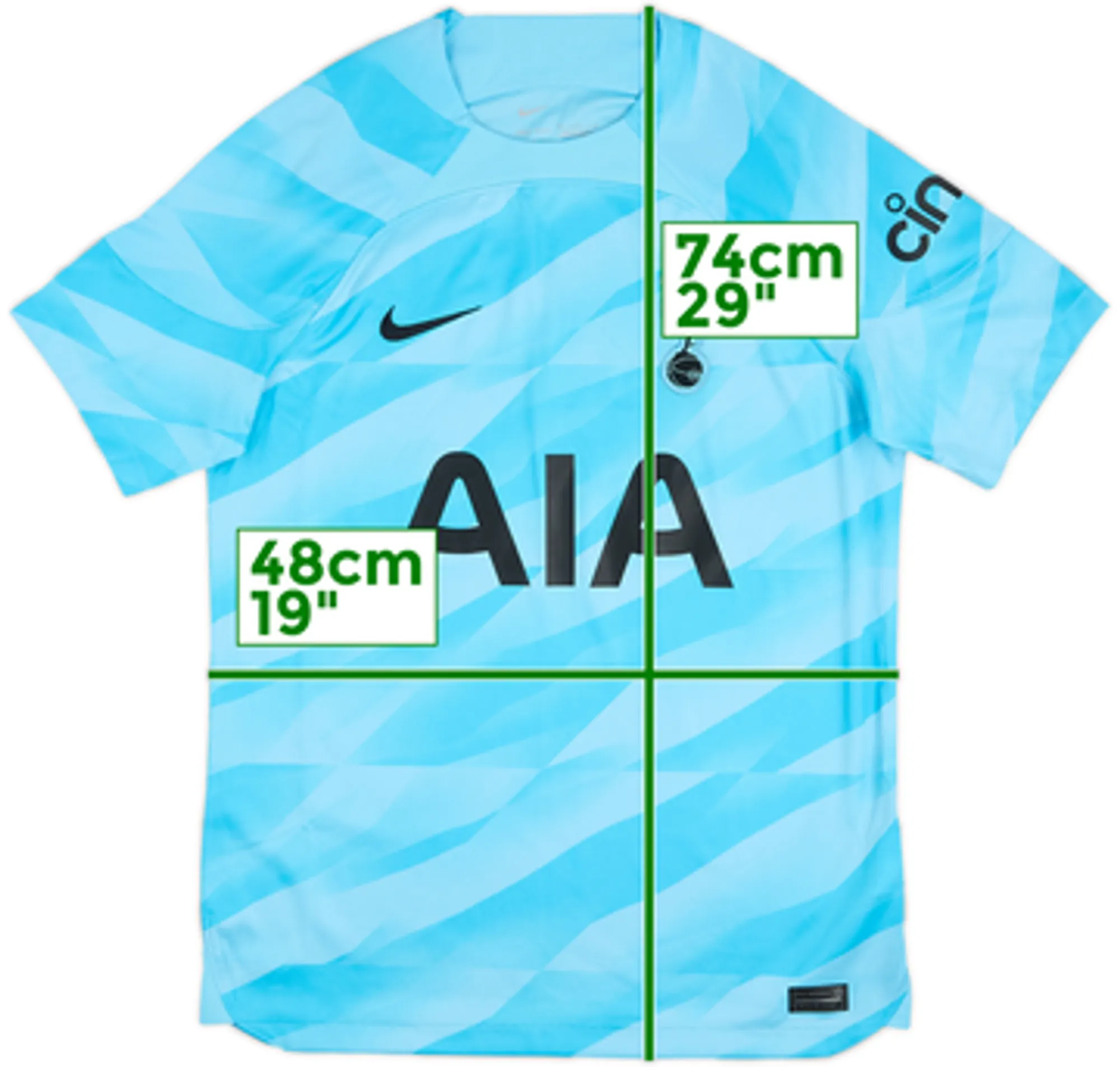 2023-24 Tottenham GK S/S Shirt - 10/10 - (M)