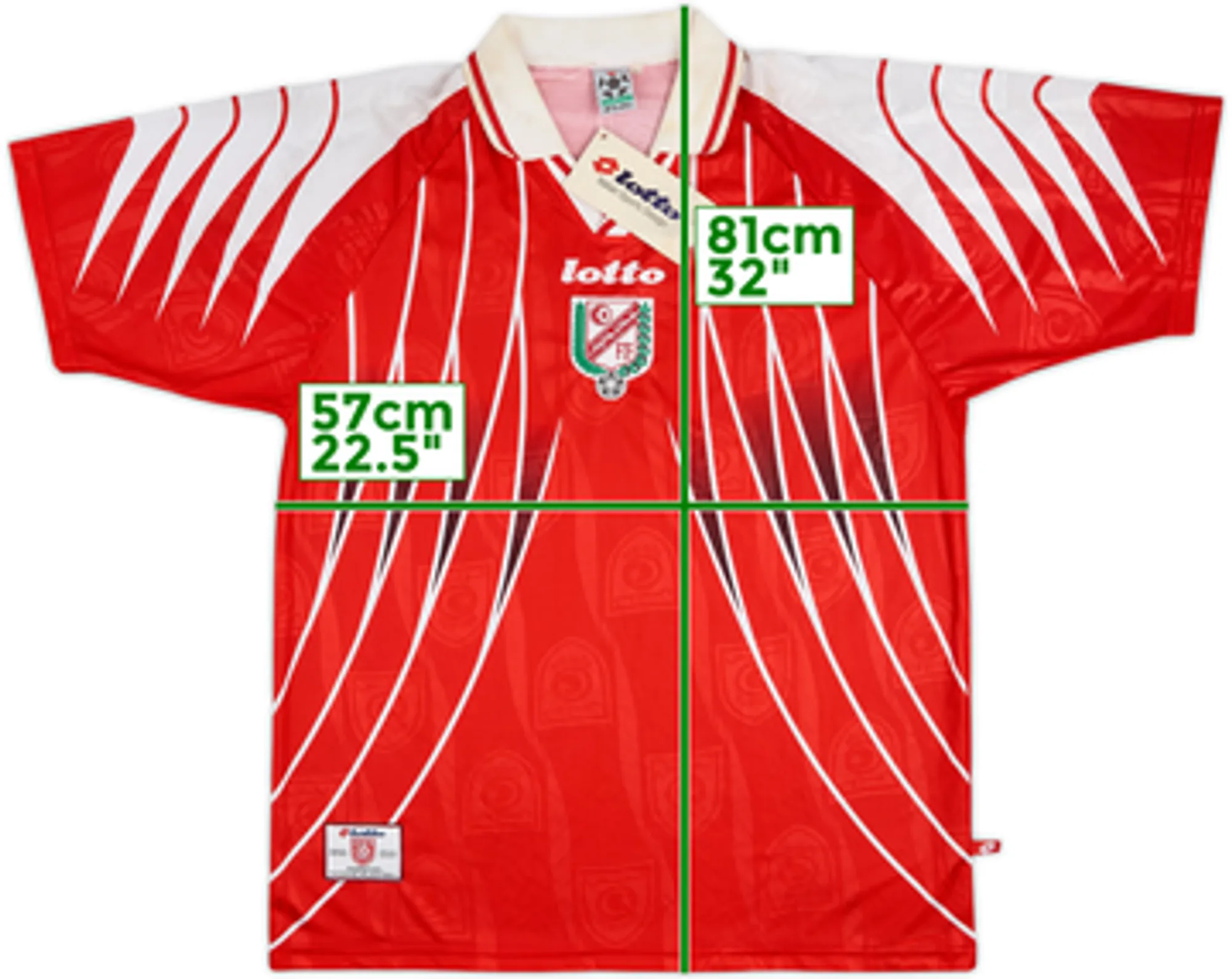 1998-99 Tunisia Home Shirt (XL)