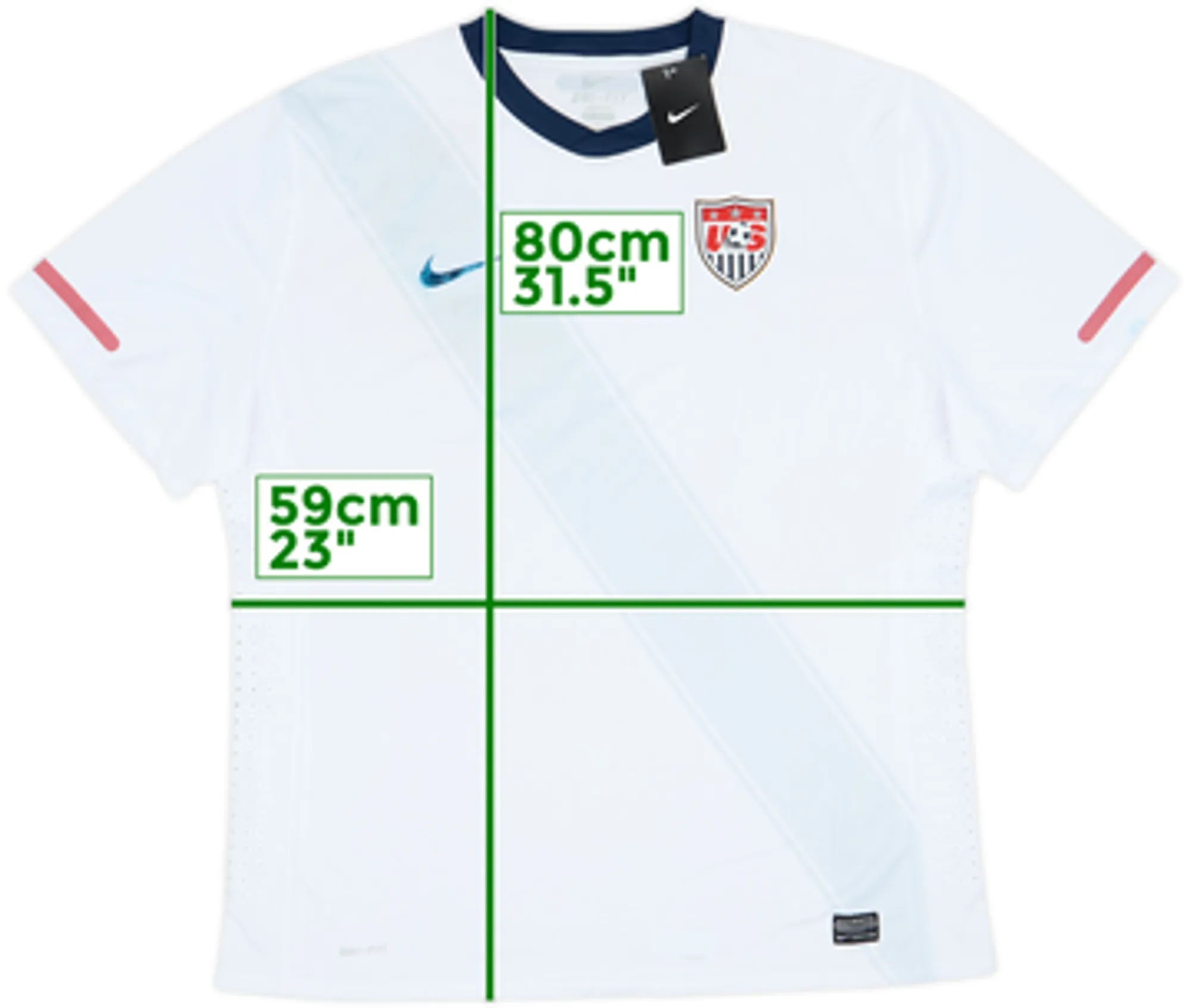 2010-11 USA Player Issue Home Shirt (XXL)