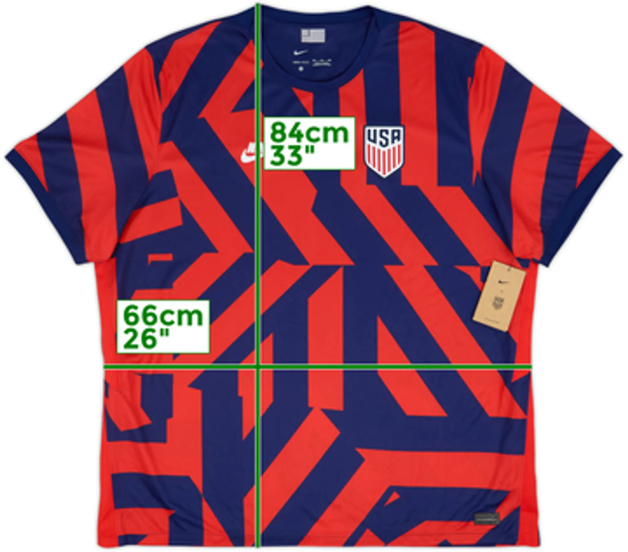 2021-22 USA Away Shirt (3XL)