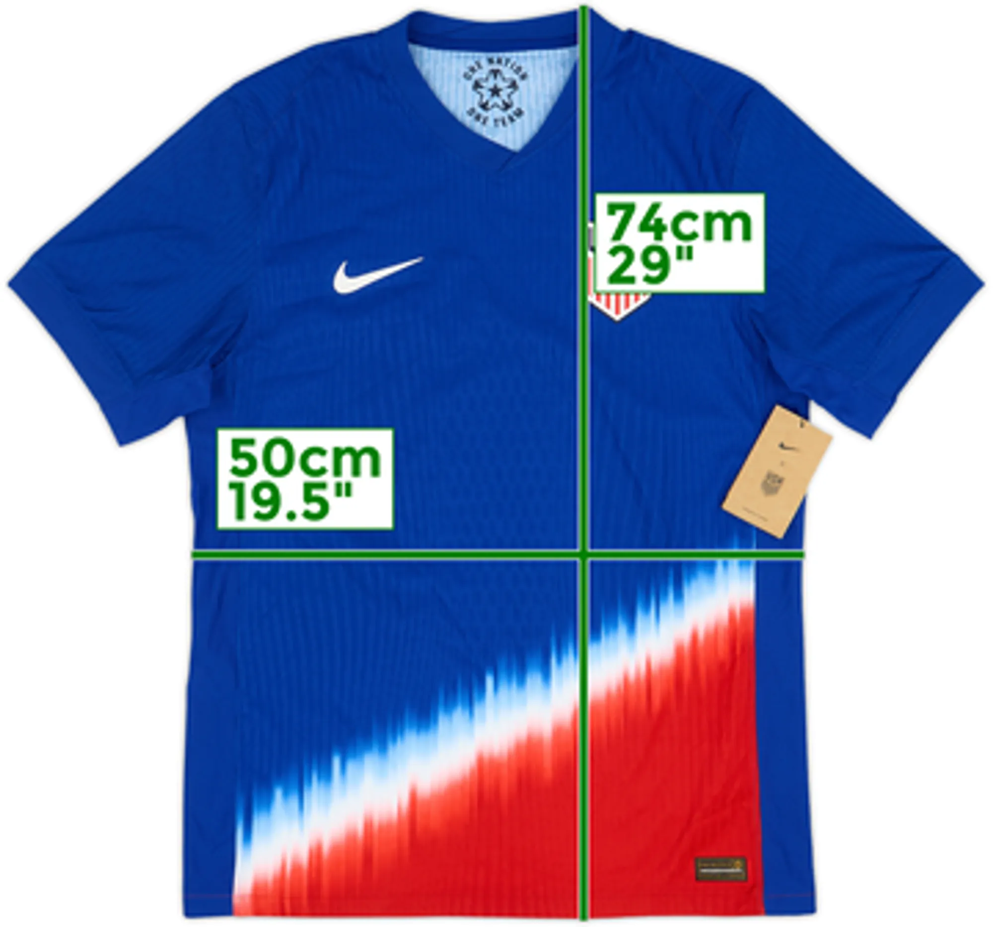 2024-25 USA Authentic Away Shirt (M)