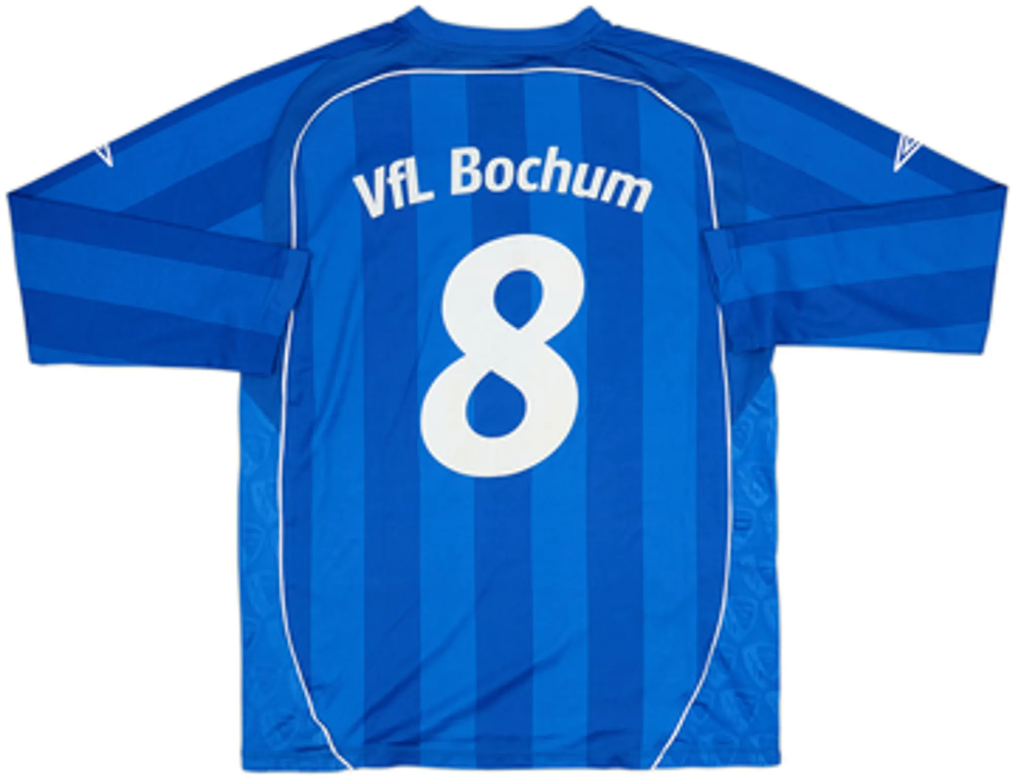 2007-08 VFL Bochum Home L/S Shirt #8 - 6/10 - (XL)