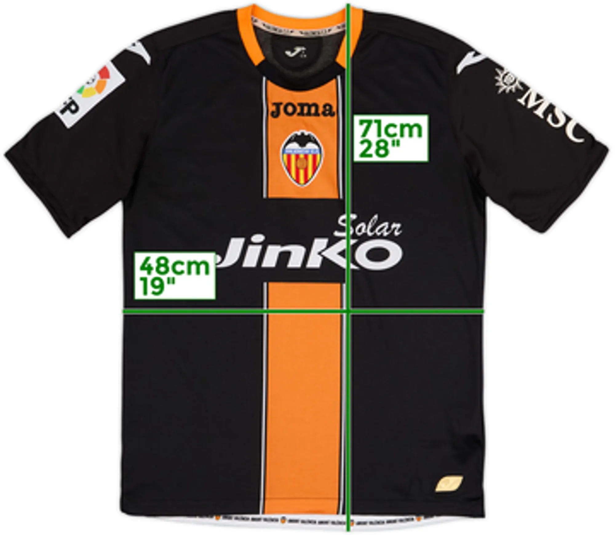 2012-13 Valencia Third Shirt - 7/10 - (S)
