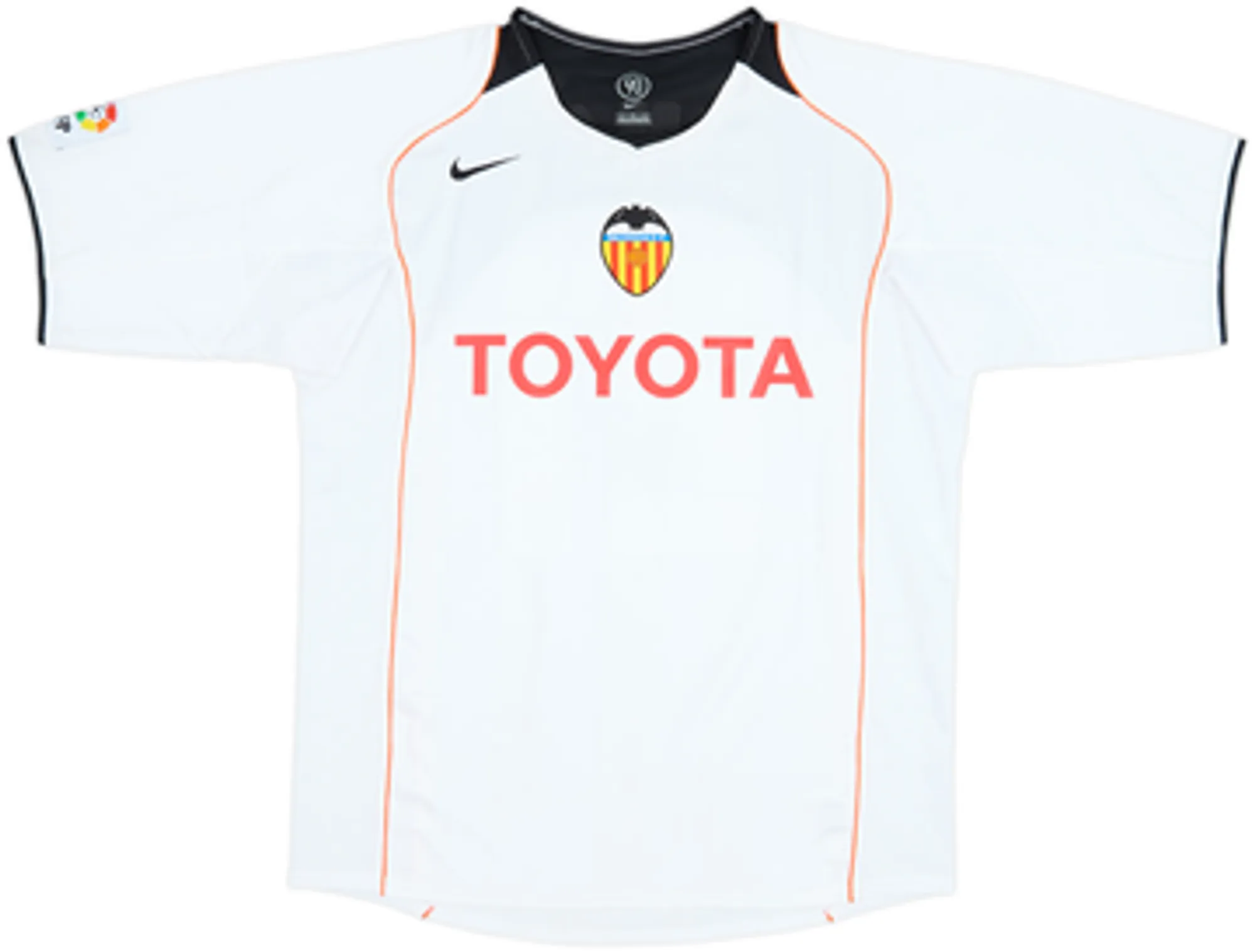 2004-05 Valencia Home Shirt Aimar #21 - 7/10 - (L)