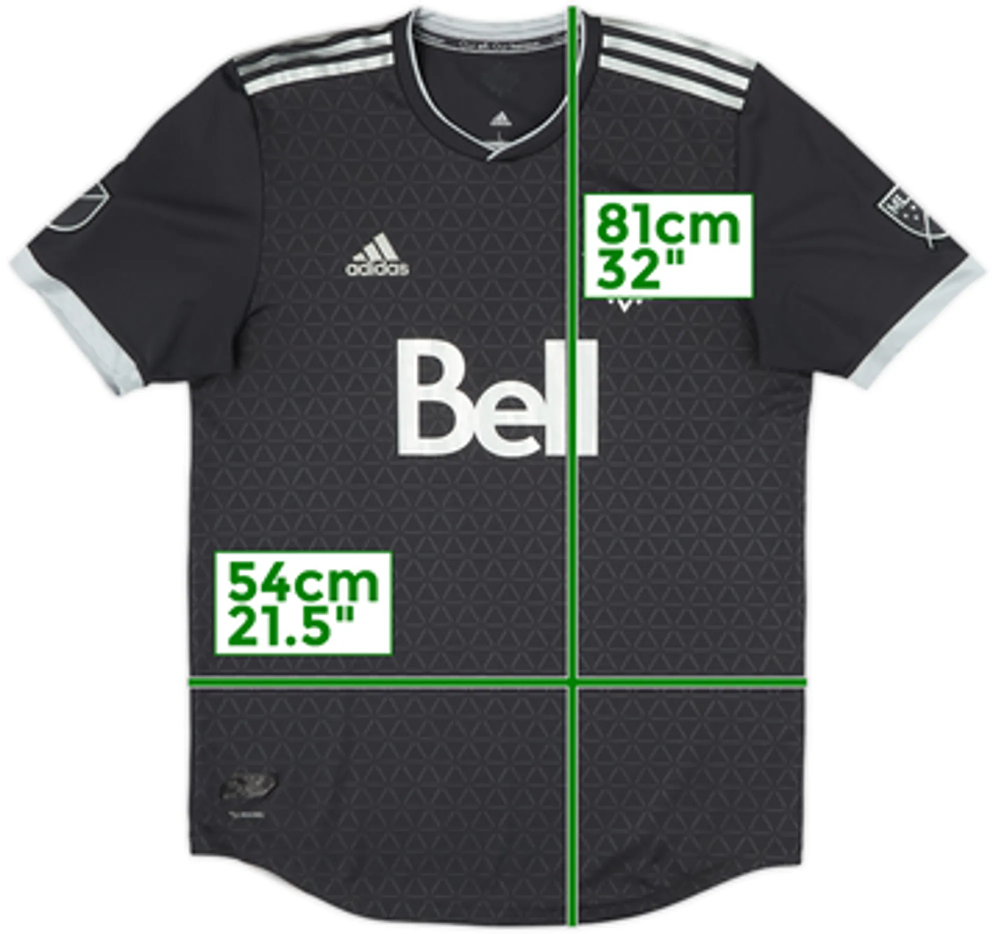 2018 Vancouver Whitecaps Authentic Away Shirt - 8/10 - (L)