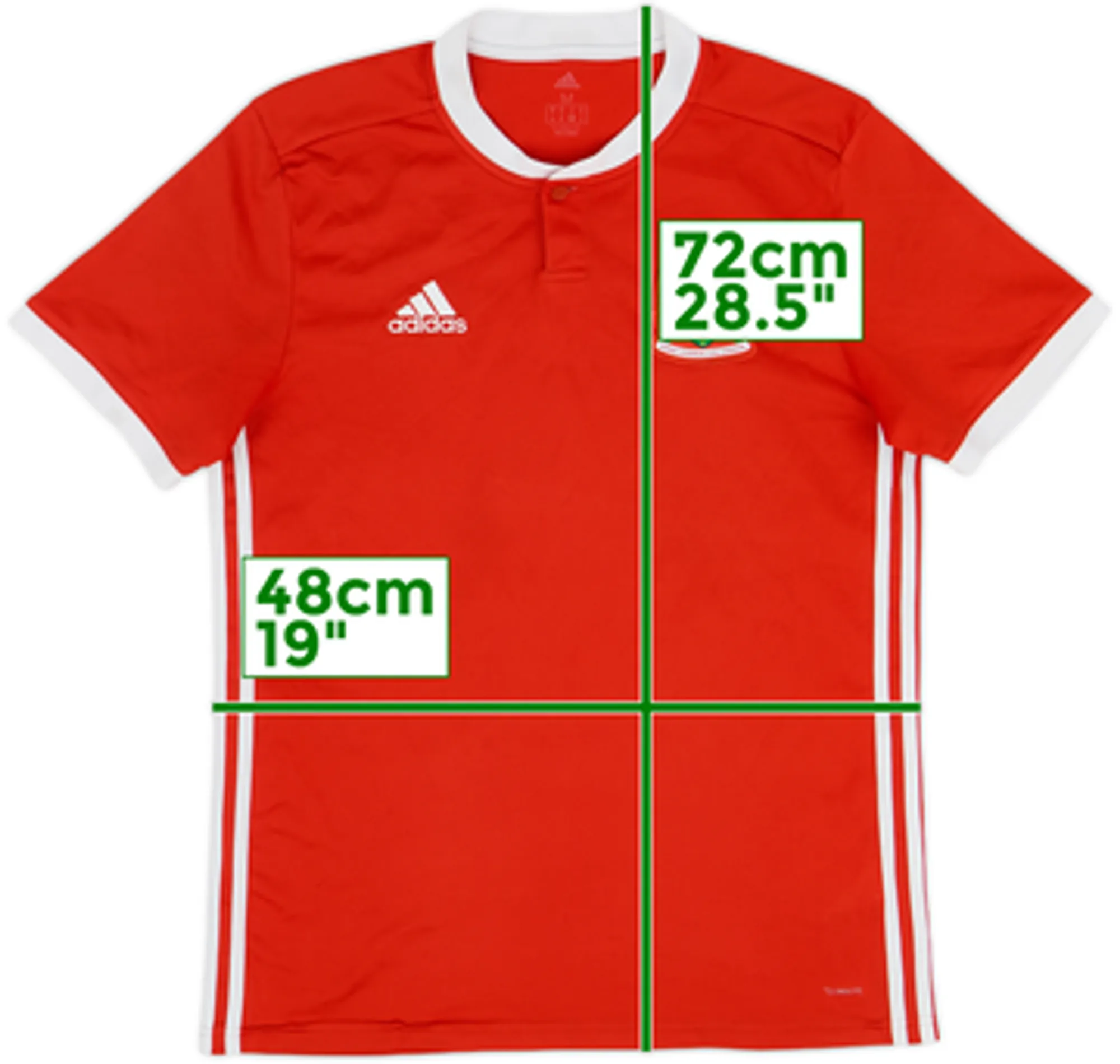 2018-19 Wales Home Shirt - 4/10 - (M)