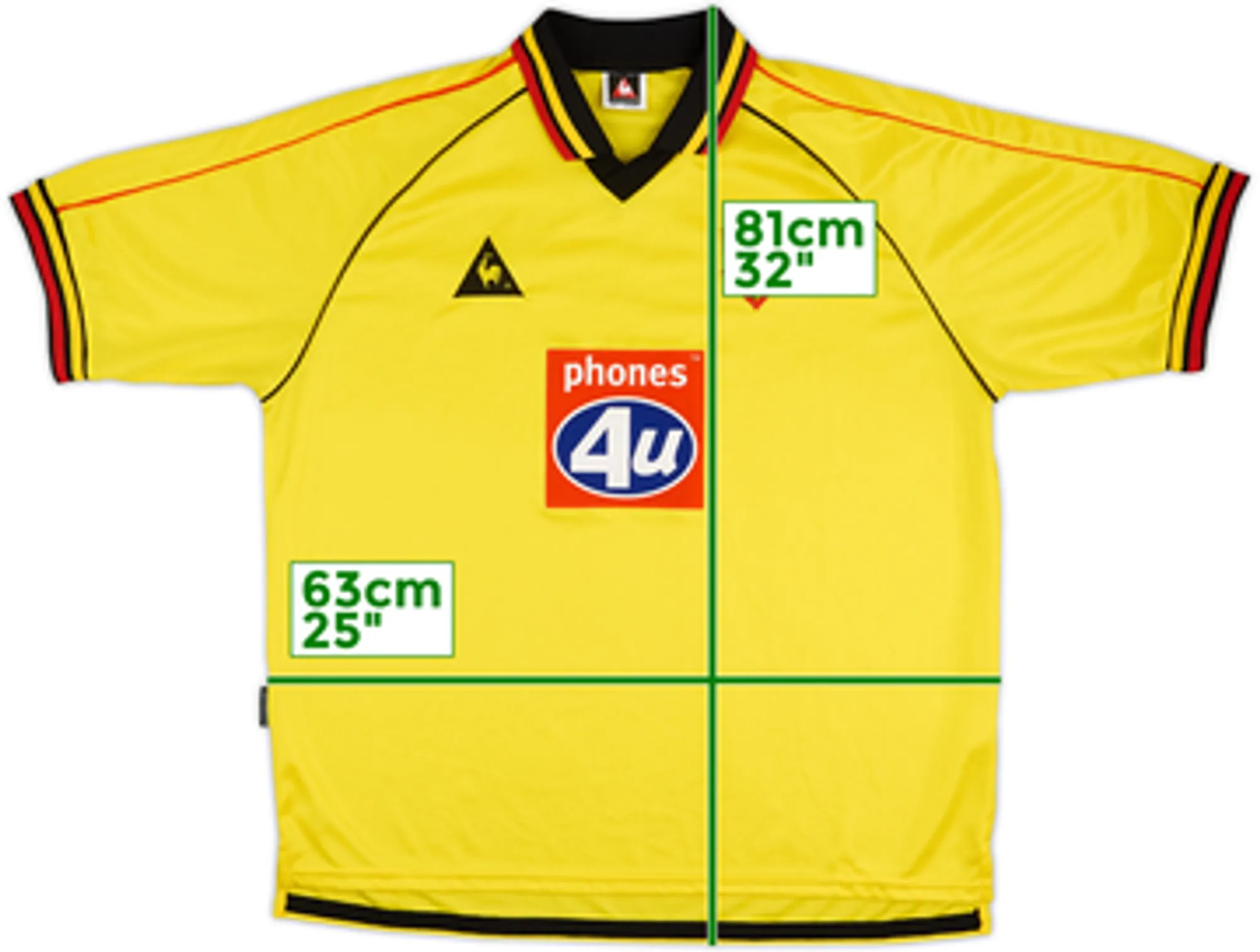1999-01 Watford Home Shirt - 10/10 - (XL)