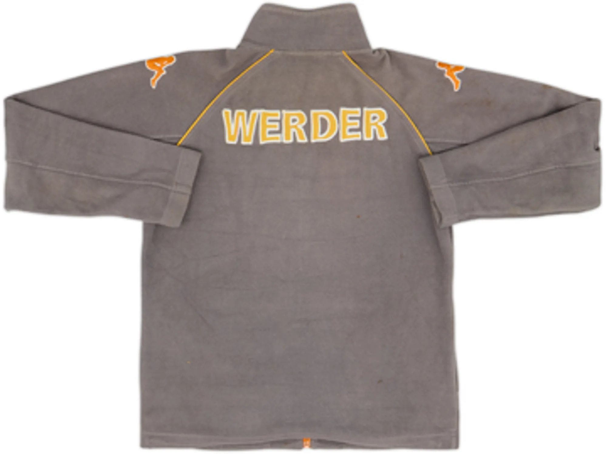 2008-09 Werder Bremen Kappa Zipped Fleece Top - 6/10 - (S)