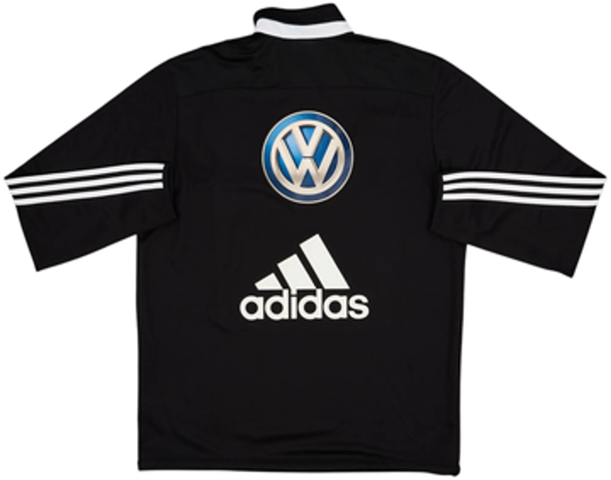 2013-14 Wolfsburg Player Issue adidas 1/4 Zip Training Top - 8/10 - (L)