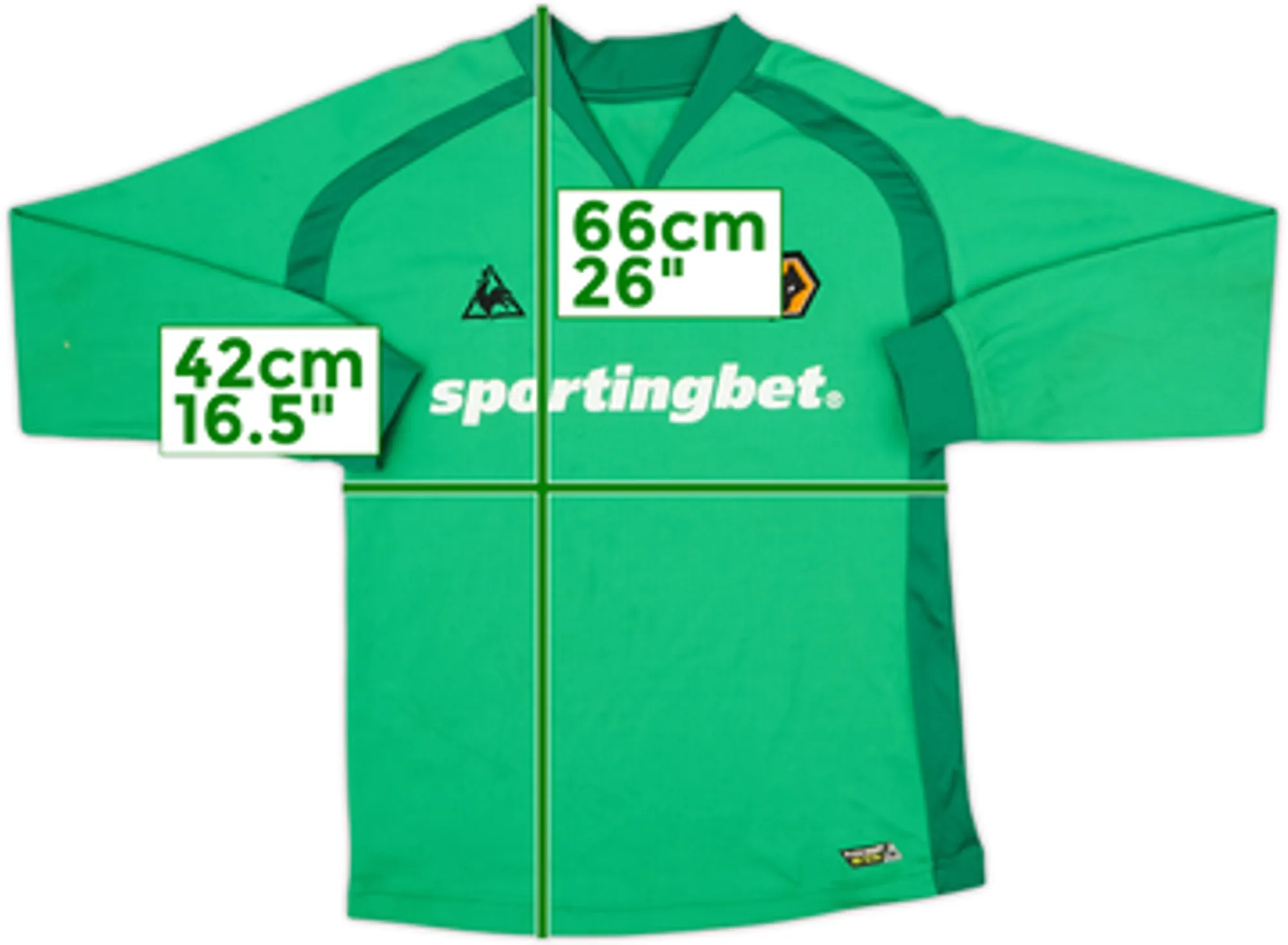 2009-10 Wolves GK Shirt - 6/10 - (L.Boys)