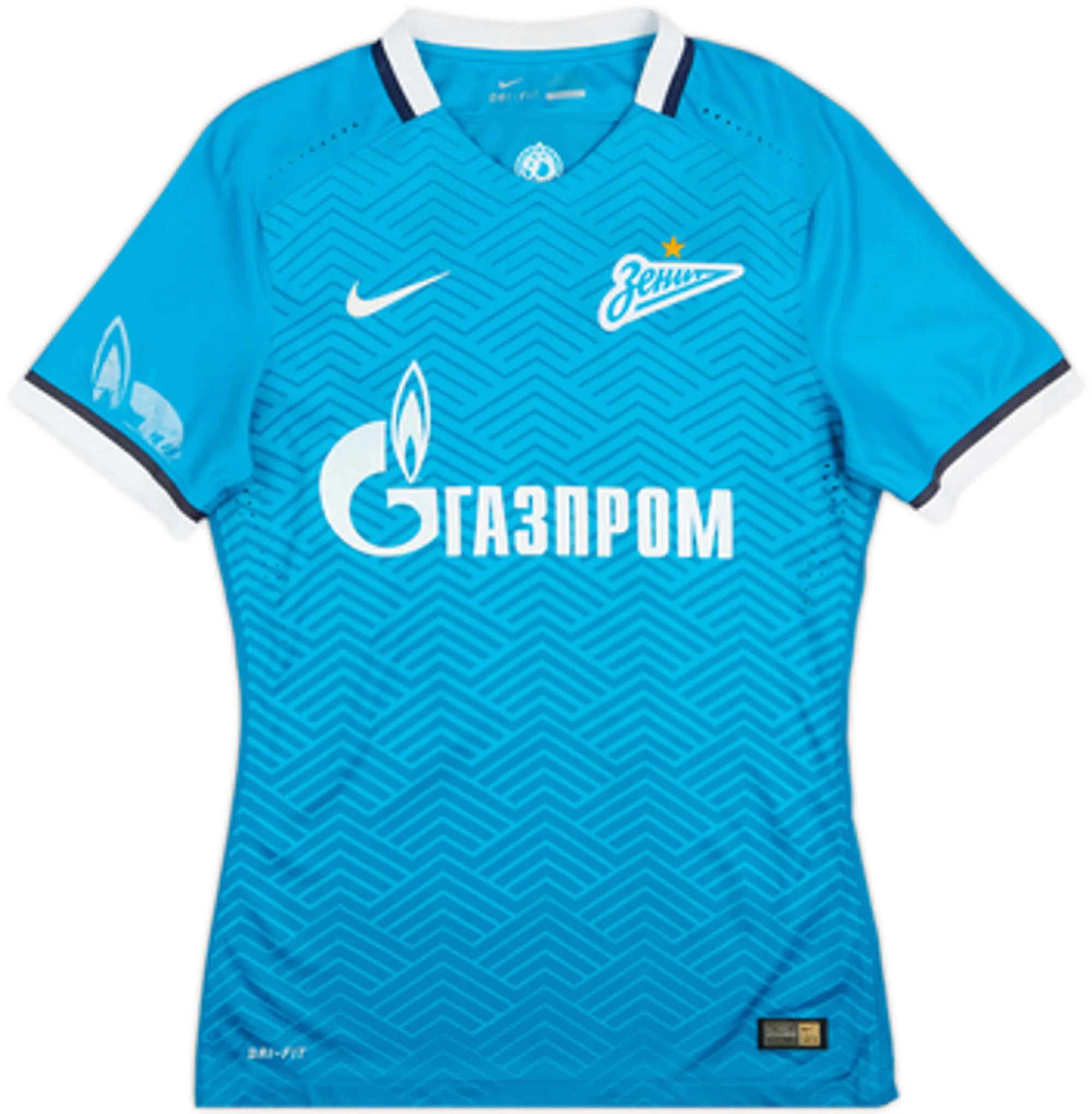 2015-16 Zenit St. Petersburg Player Issue Home Shirt #17 - 4/10 - (S)