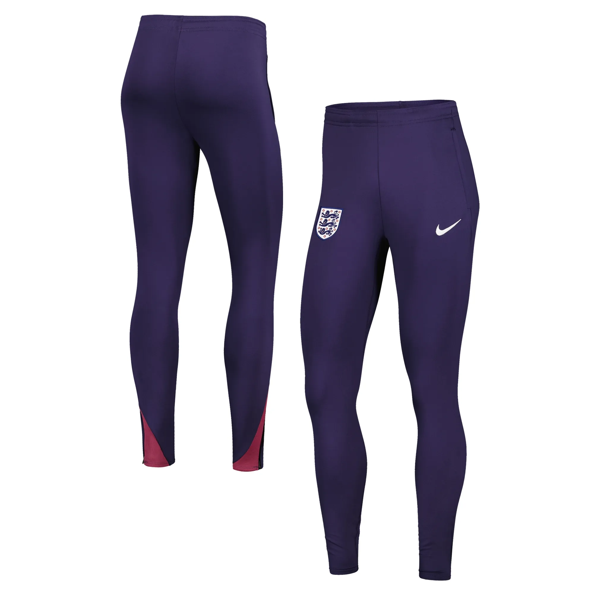 England Nike Strike Pants - Purple - Womens