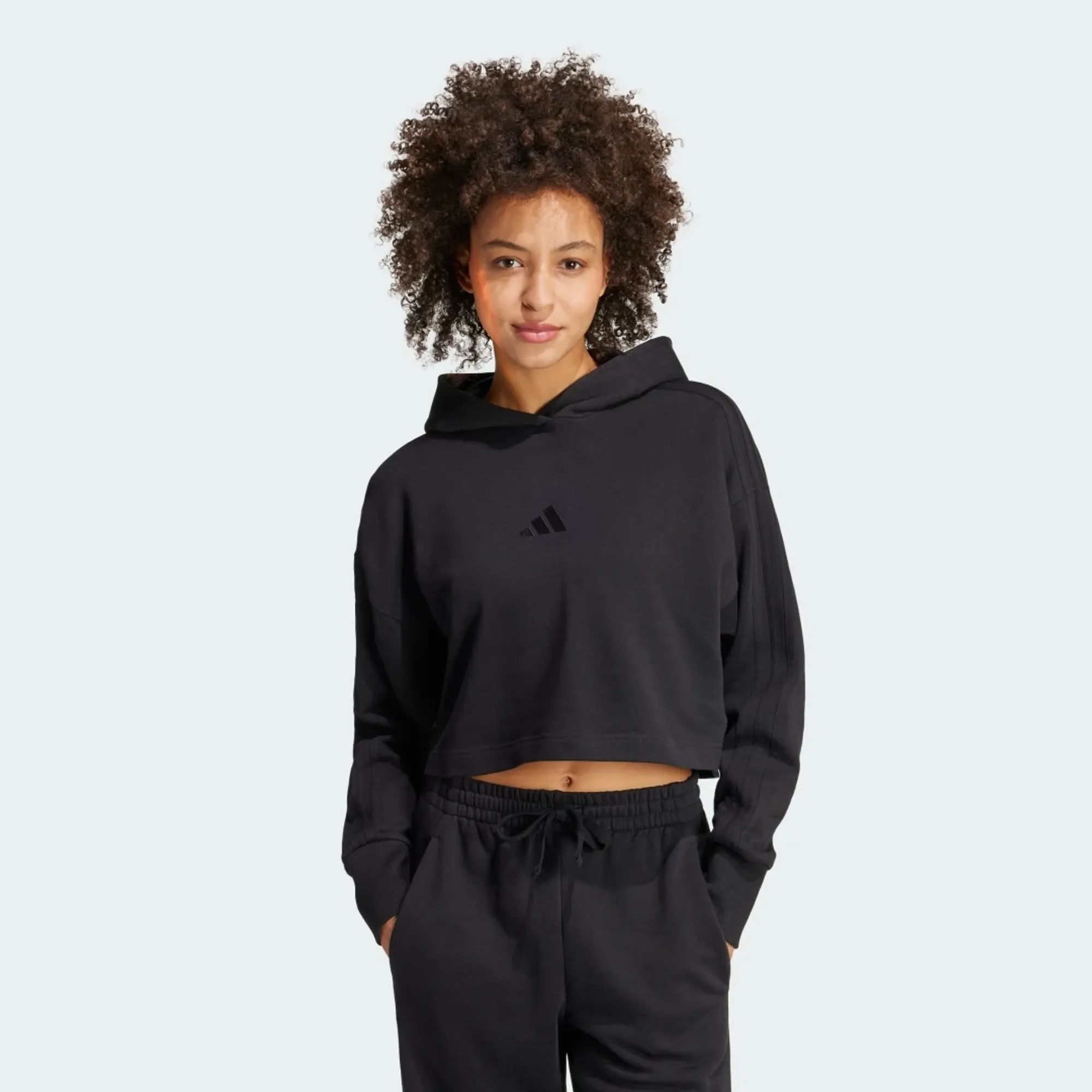 adidas ALL SZN French Terry 3-Stripes Hoodie